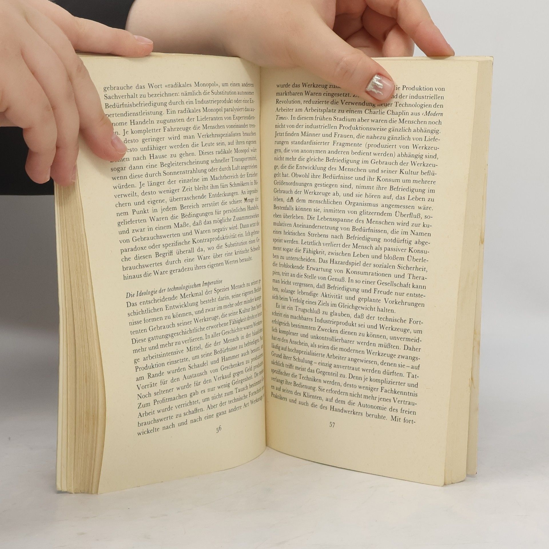 Ivan Illich Fortschrittsmythen