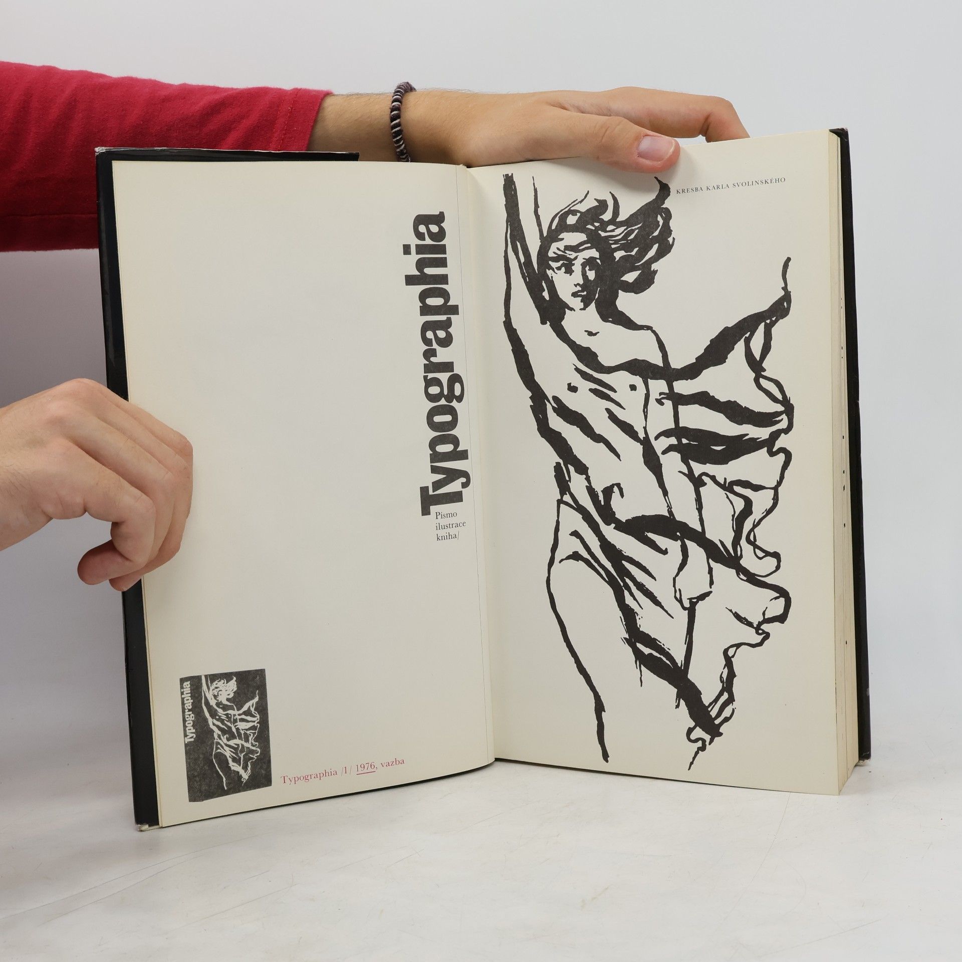 Oldřich Hlavsa Typographia 1. Písmo, ilustrace, kniha
