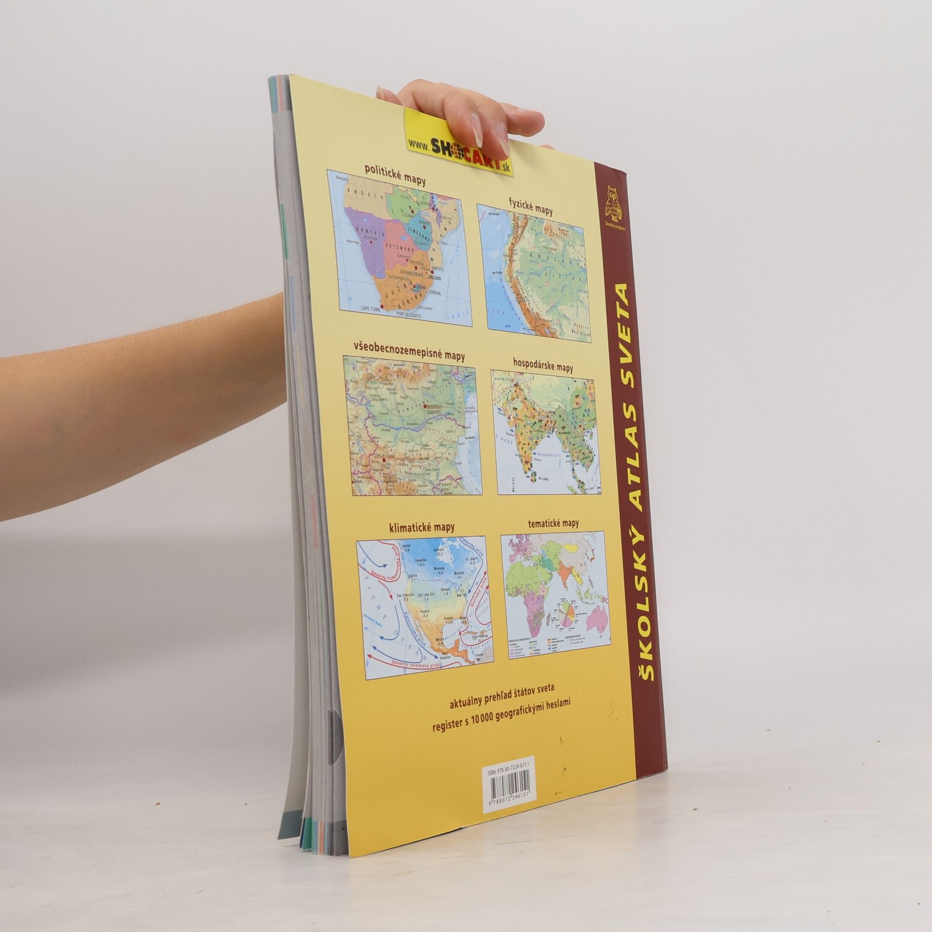 Various authors Školský atlas sveta
