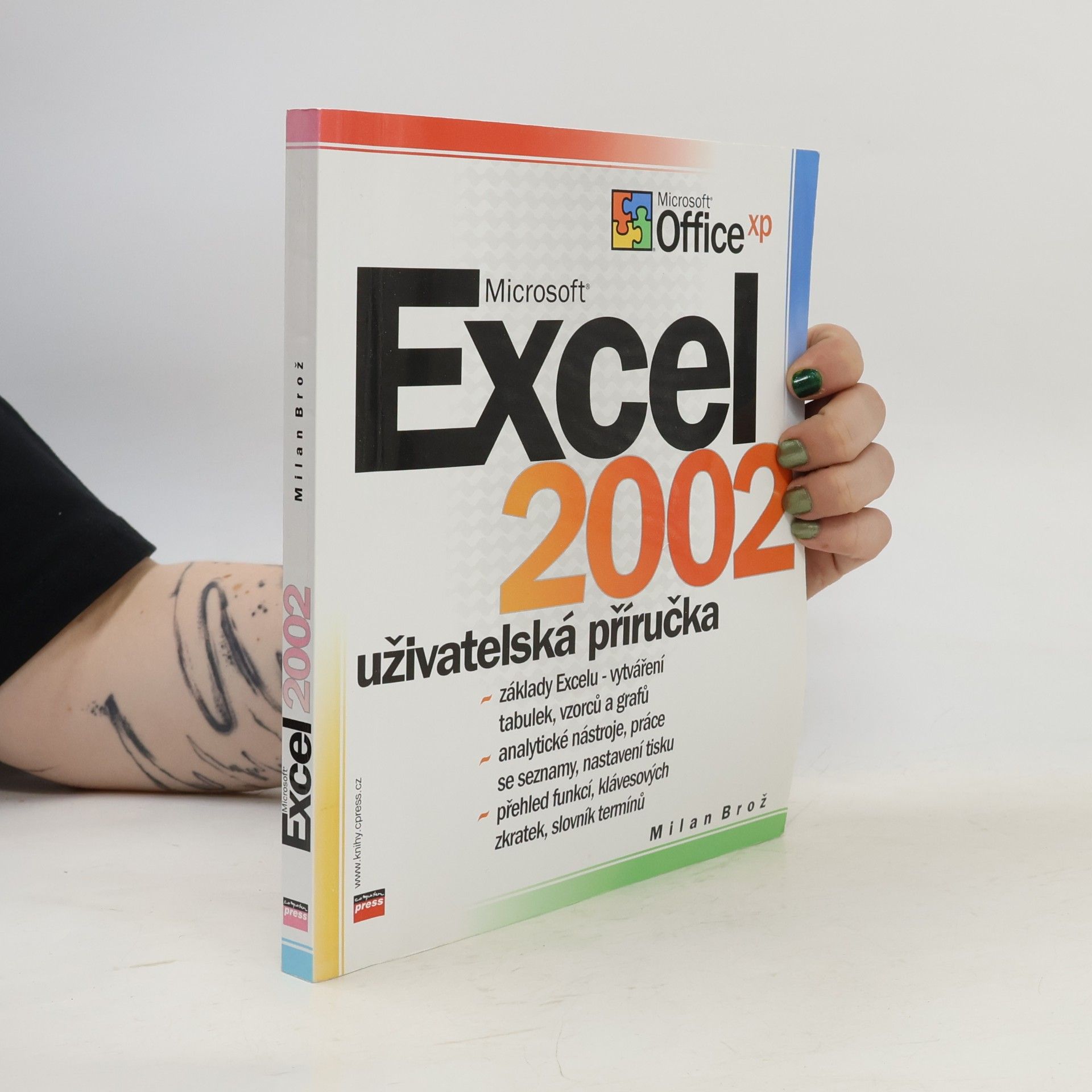 Milan Brož Microsoft Excel 2002. Uživatelská příručka