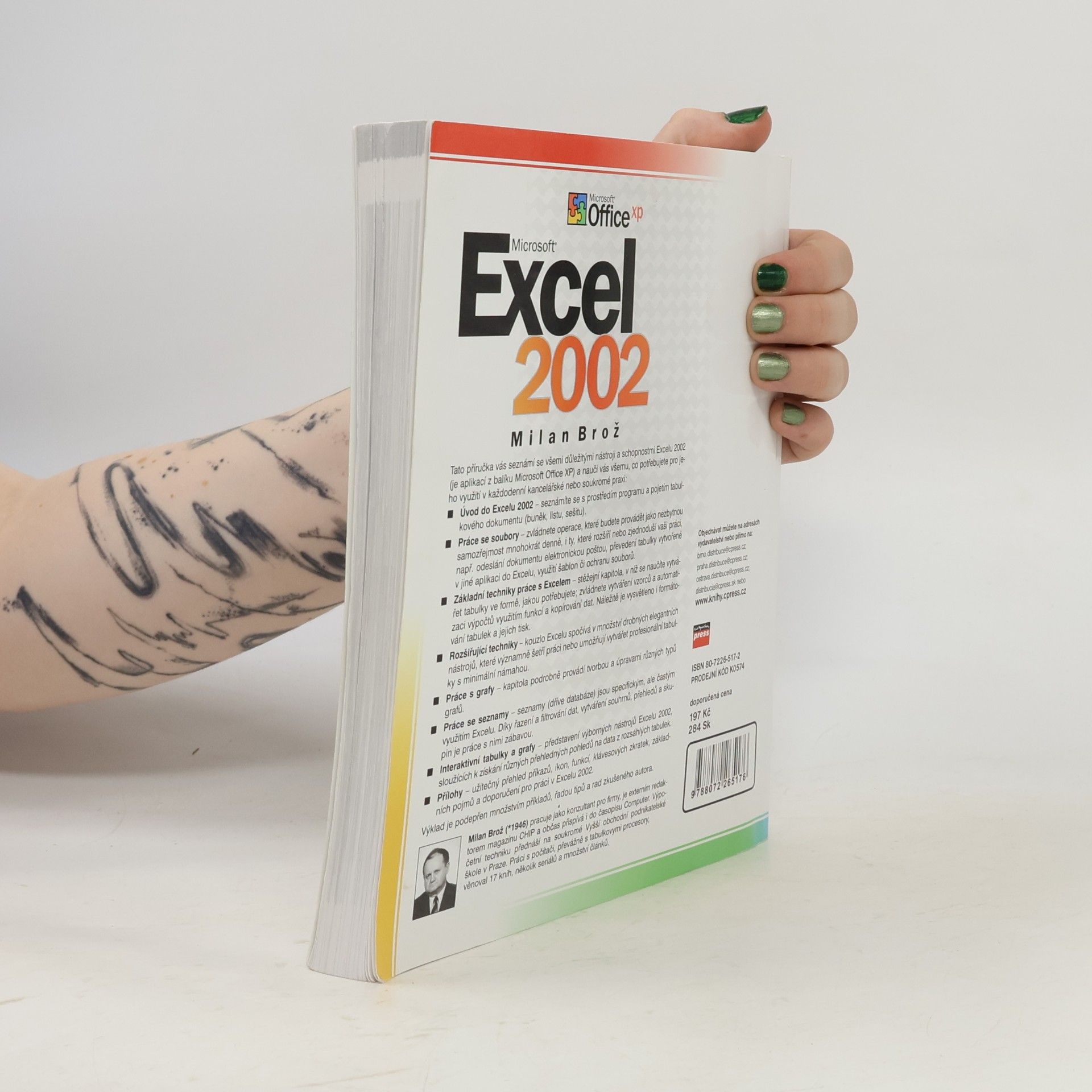 Milan Brož Microsoft Excel 2002. Uživatelská příručka