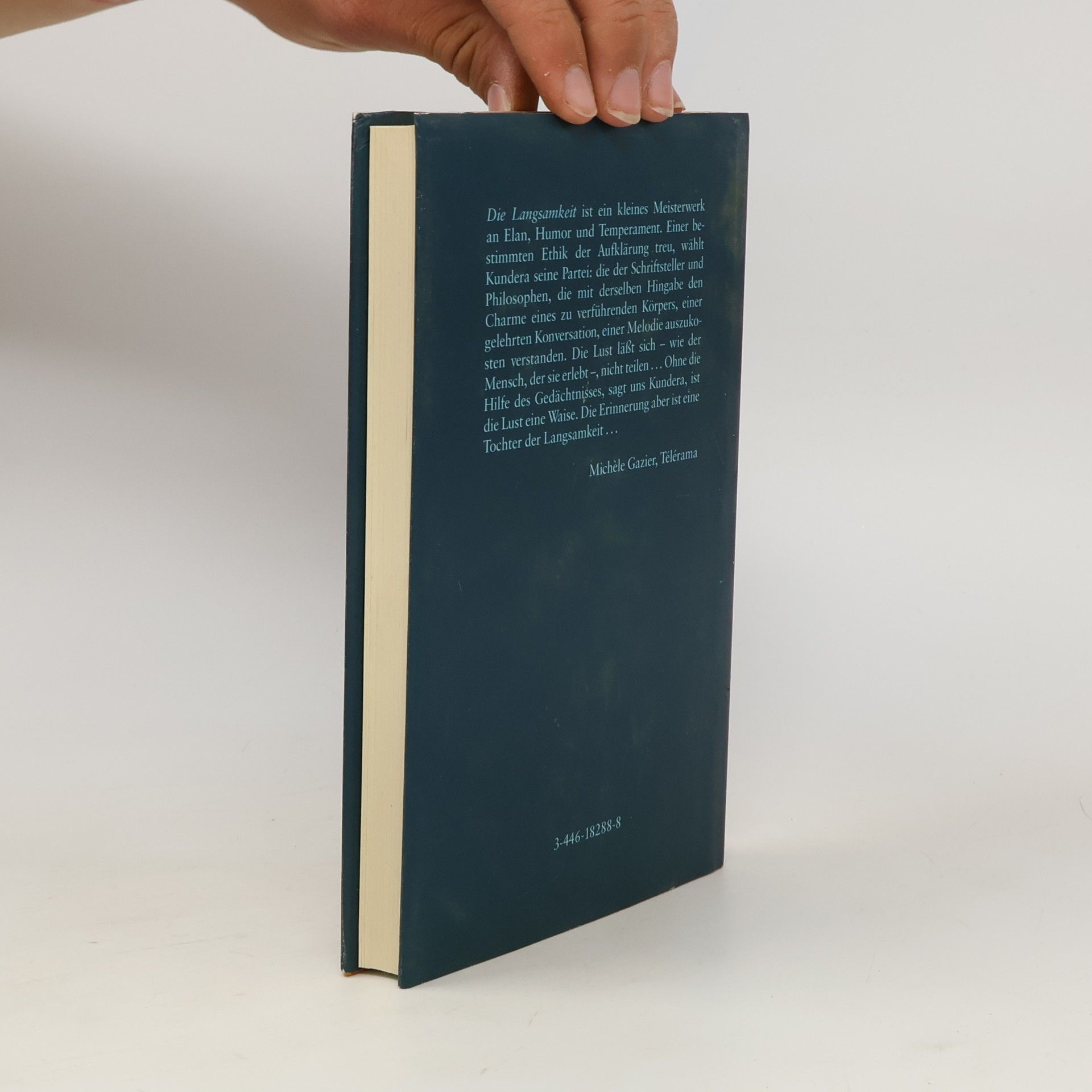 Milan Kundera Die Langsamkeit