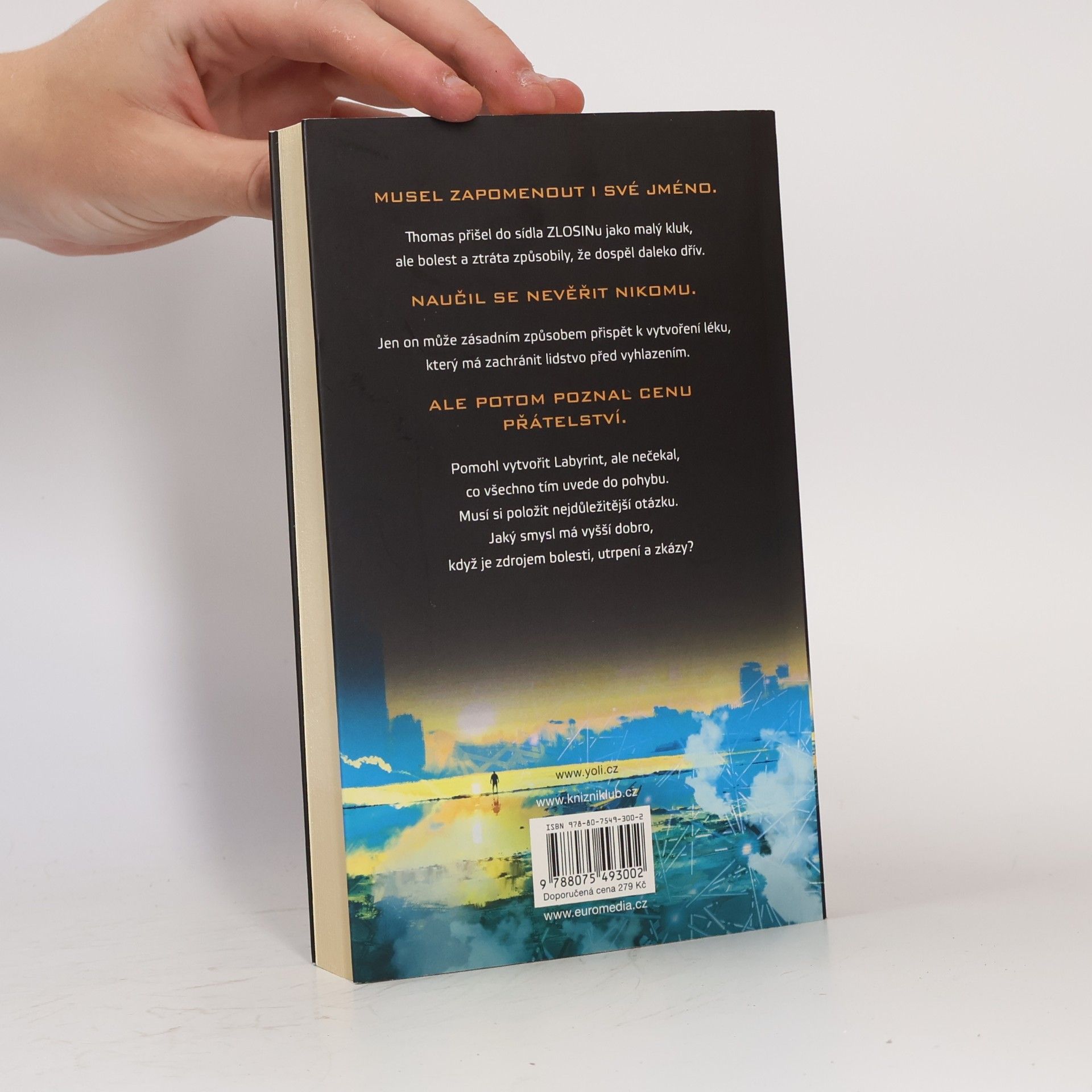 James Dashner Kód horečky: 2. prequel série Labyrint