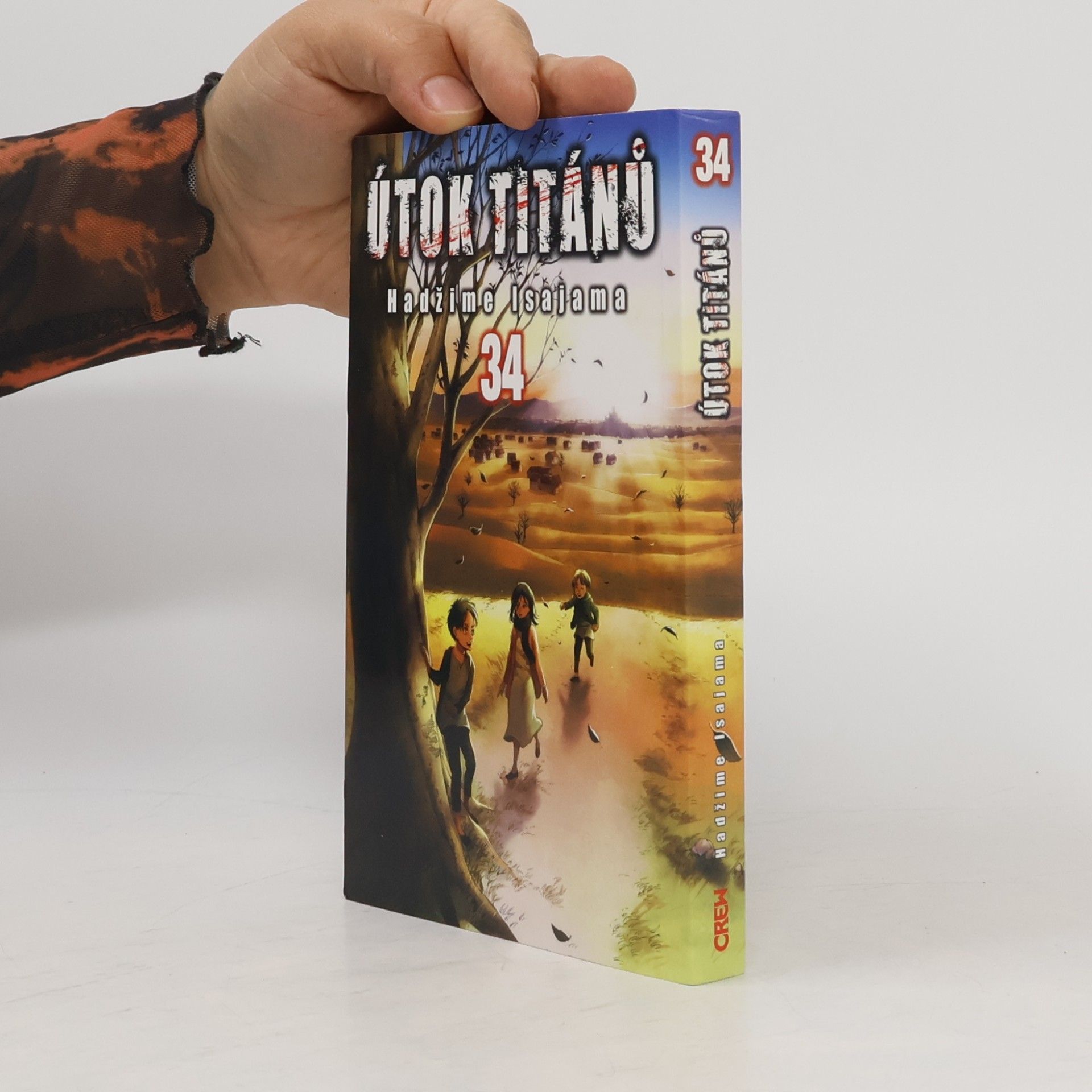 Hajime Isayama Útok titánů. 34