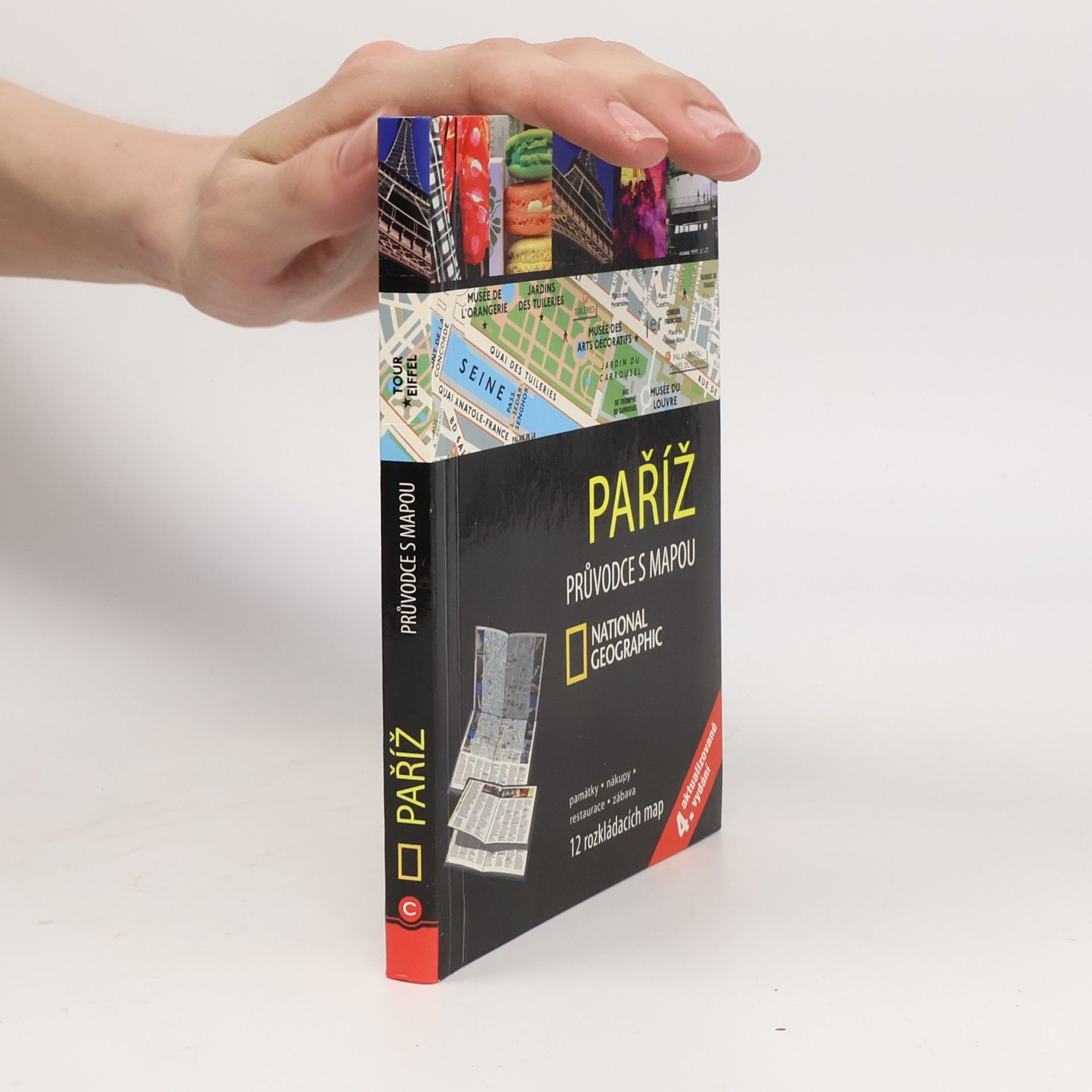 Paříž - průvodce s mapou