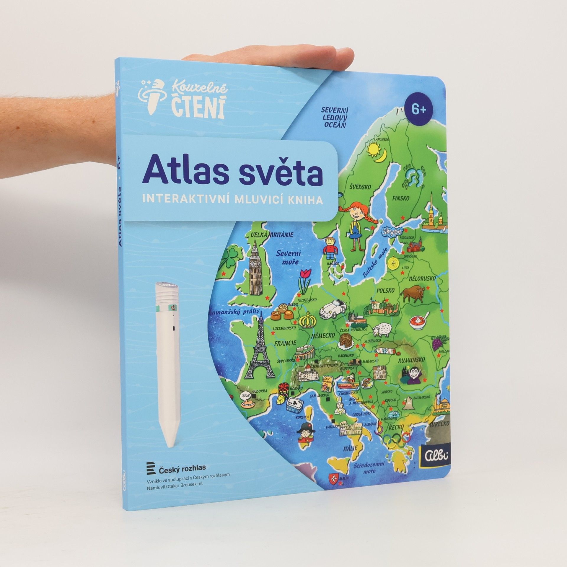 Tereza Kocová Atlas světa. Interaktivní mluvící kniha