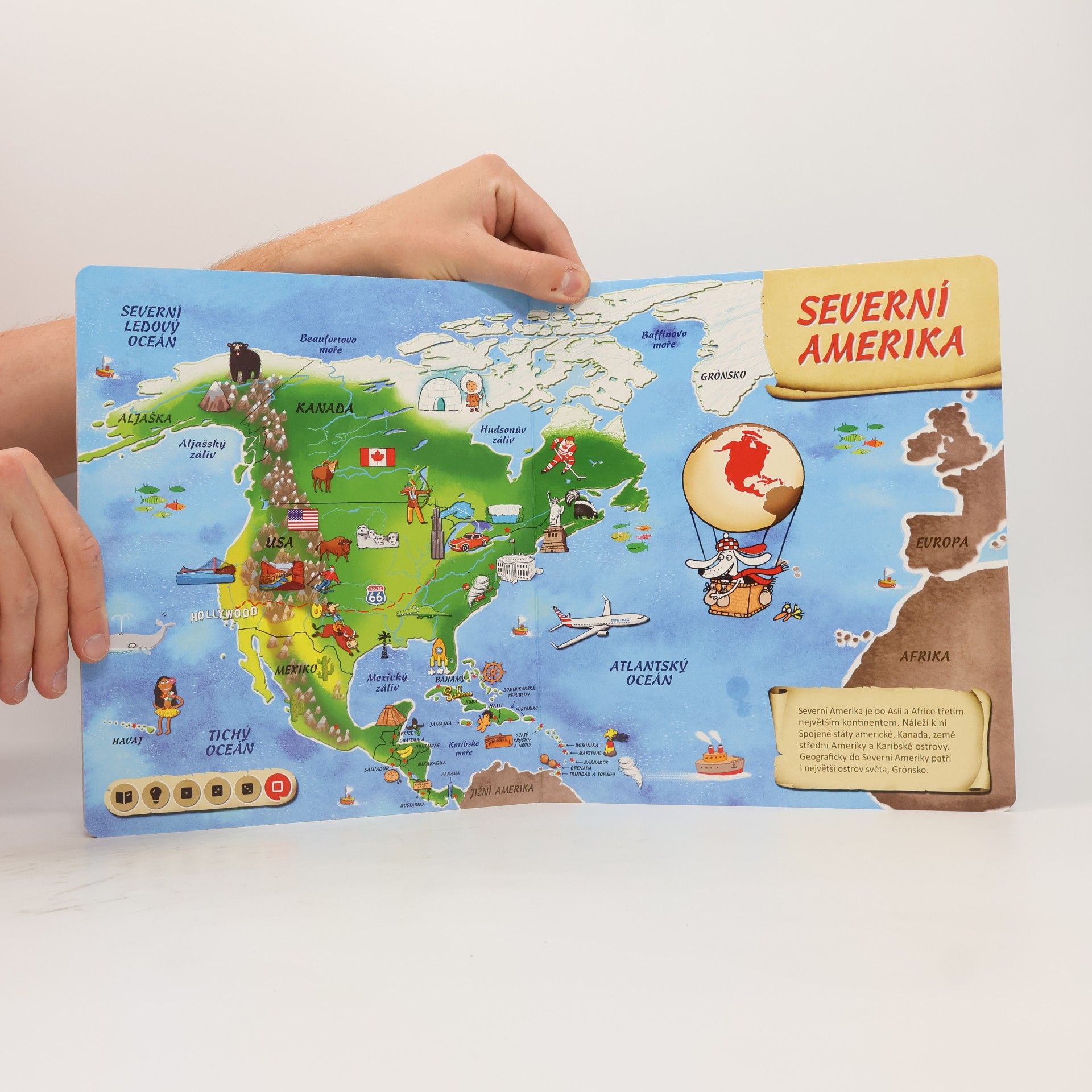 Tereza Kocová Atlas světa. Interaktivní mluvící kniha