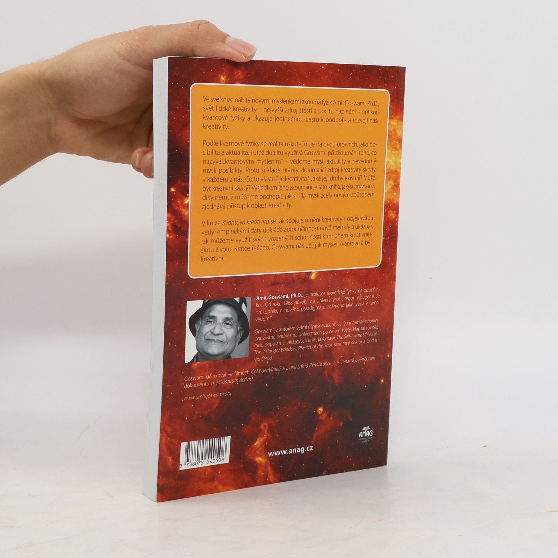 Amit Goswami Kvantová kreativita : myslete kvantově, buďte kreativní