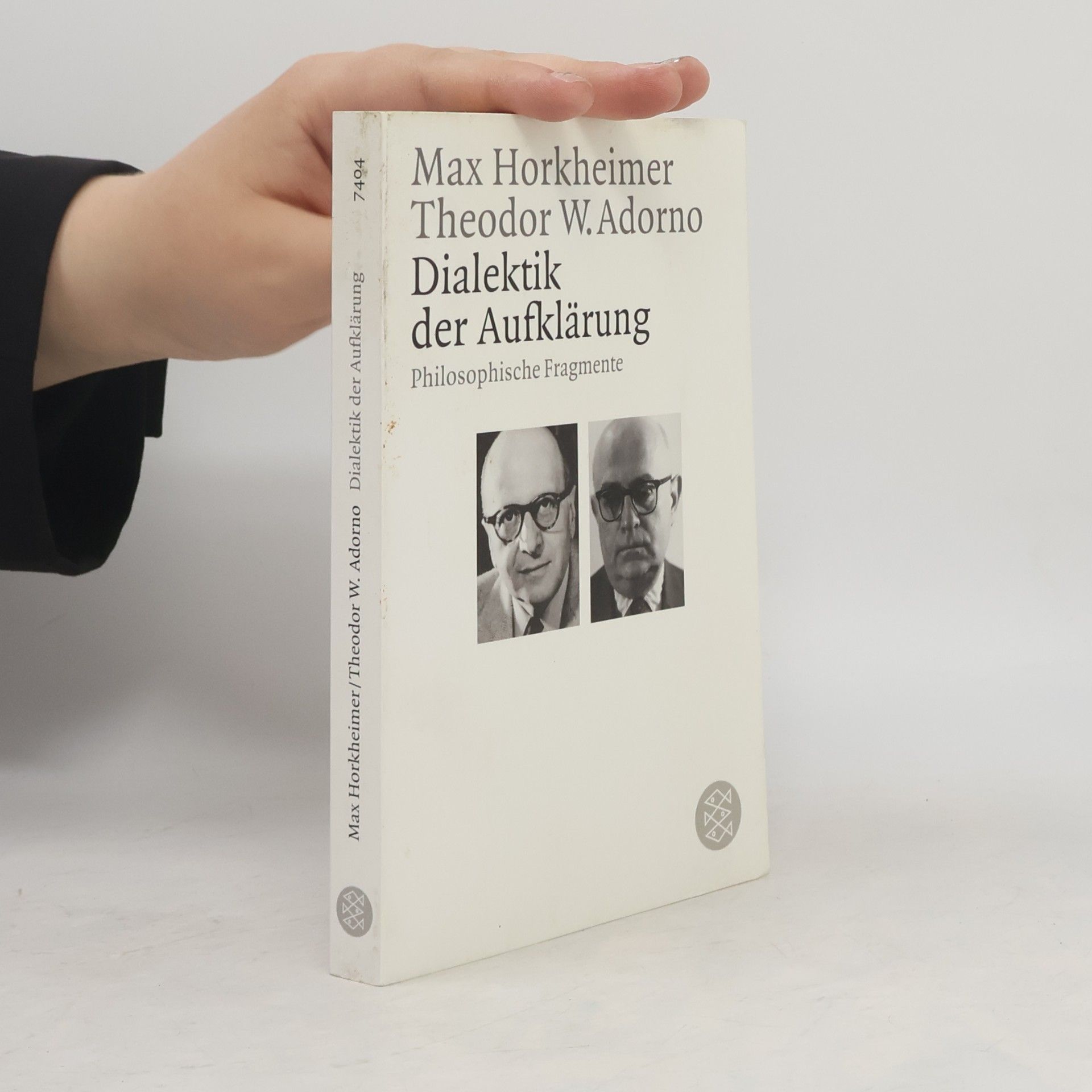 Max Horkheimer Dialektik der Aufklärung