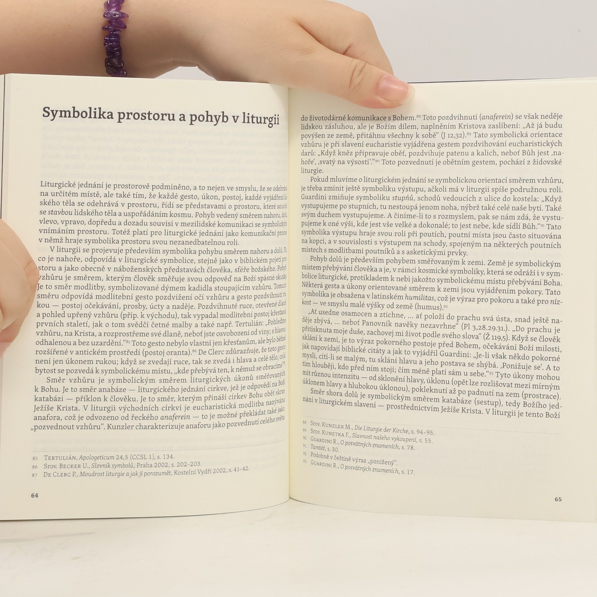 Michaela Vlčková Tělo, čas a prostor v liturgii