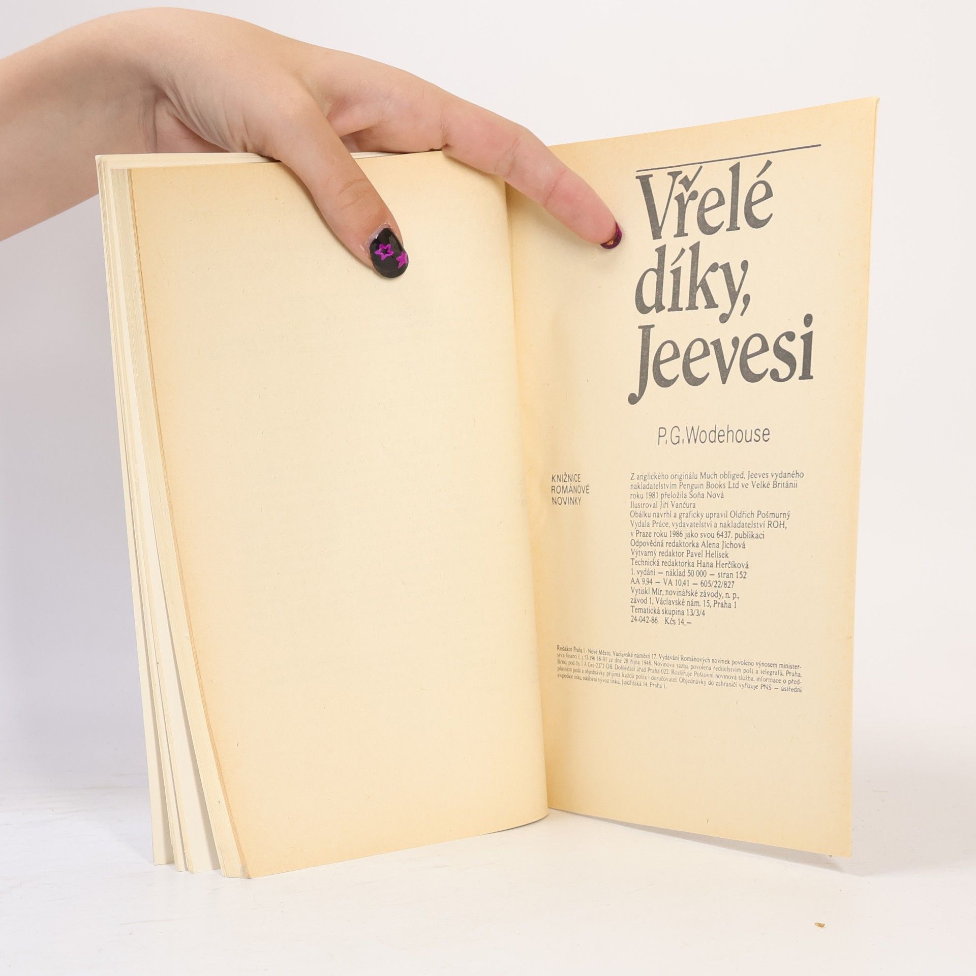 Pelham Wodehouse Vřelé díky, Jeevesi
