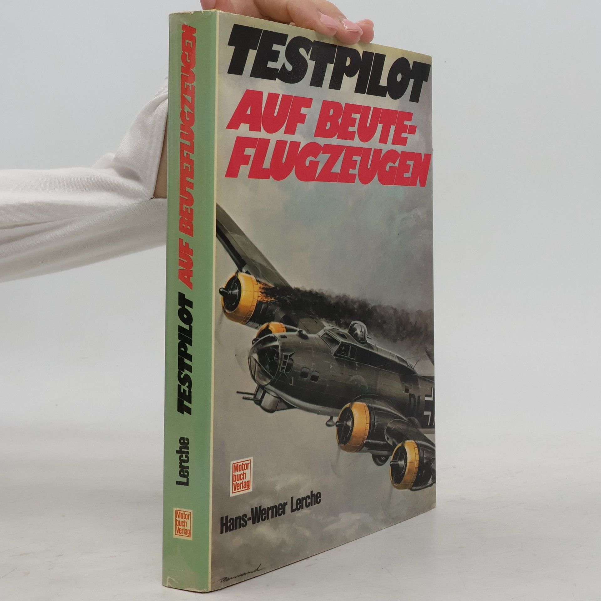 Testpilot auf Beuteflugzeugen