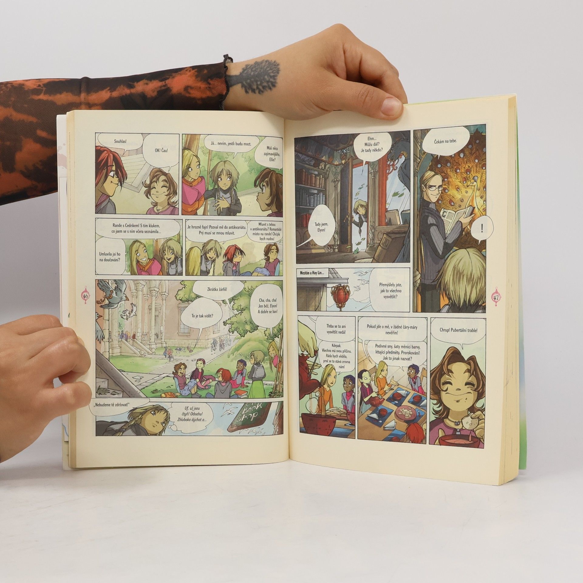 Elisabetta Gnone Čarodějky W.I.T.C.H. komiks 1-3