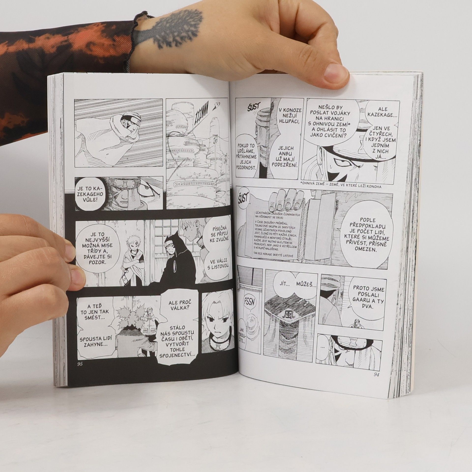 Masashi Kishimoto Naruto. 11. díl, Zapálený učedník