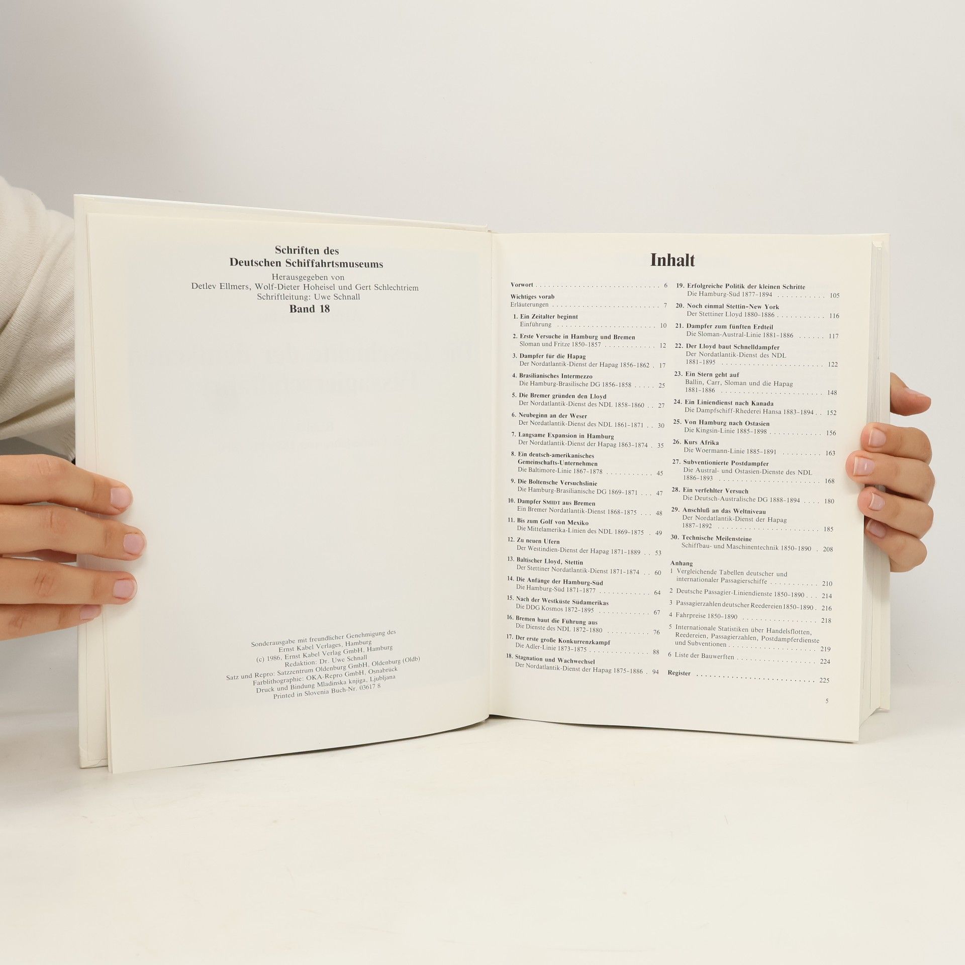 Arnold Kludas Die Geschichte der deutschen. Passagierschiffahrt 1850 - 1990