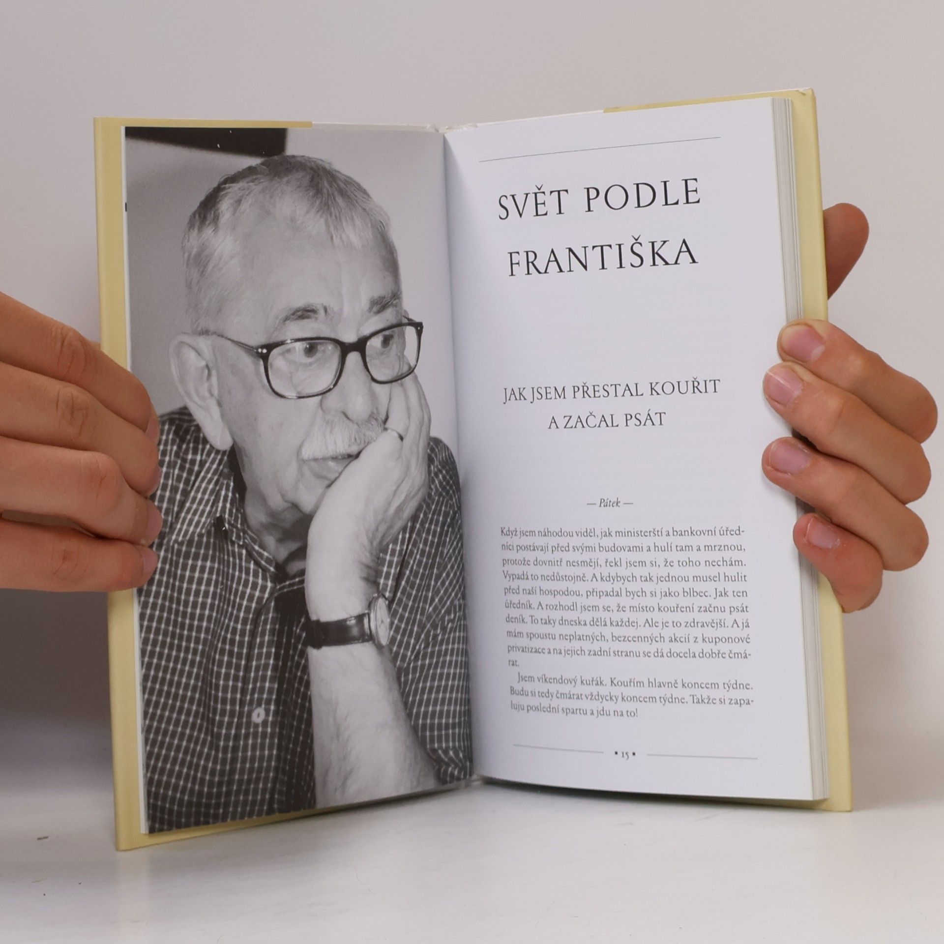Vlastimil Brodský Stará stodola dobře hoří čili Svět podle Františka