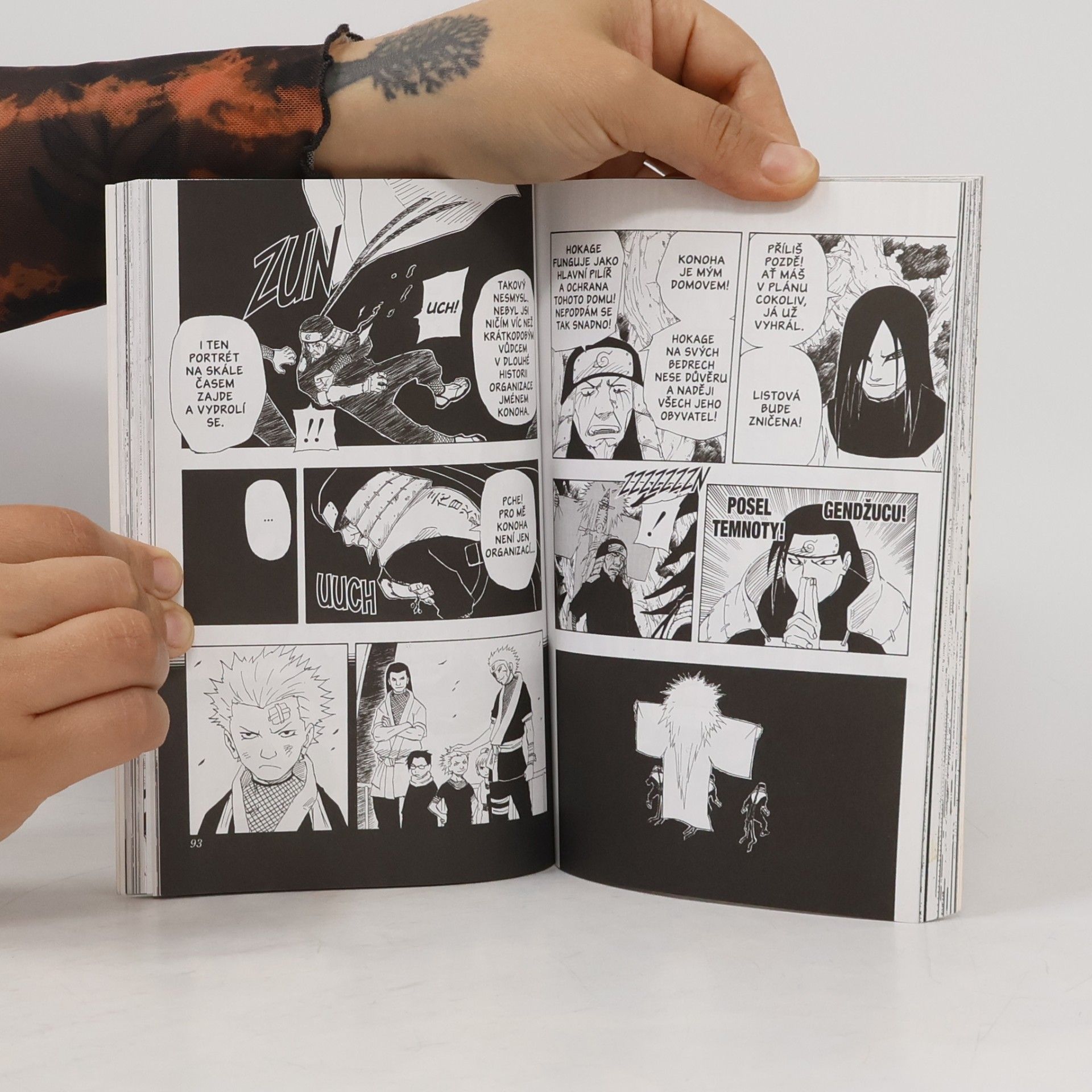 Masashi Kishimoto Naruto. 14. díl, Souboj stínů!!