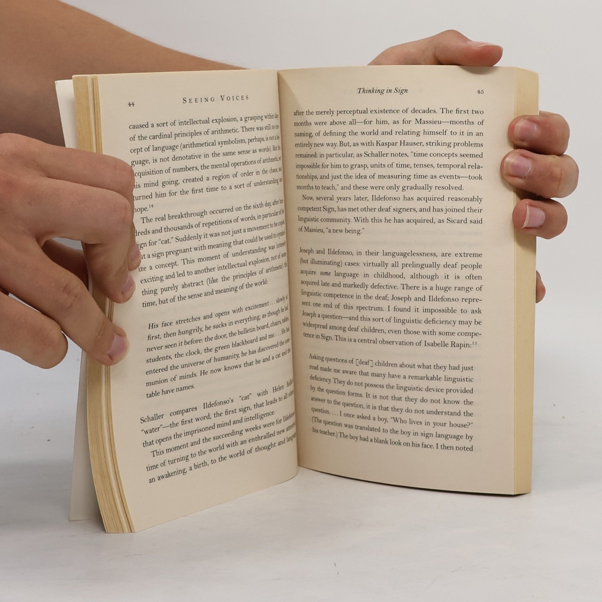 Oliver Sacks Seeing Voices
