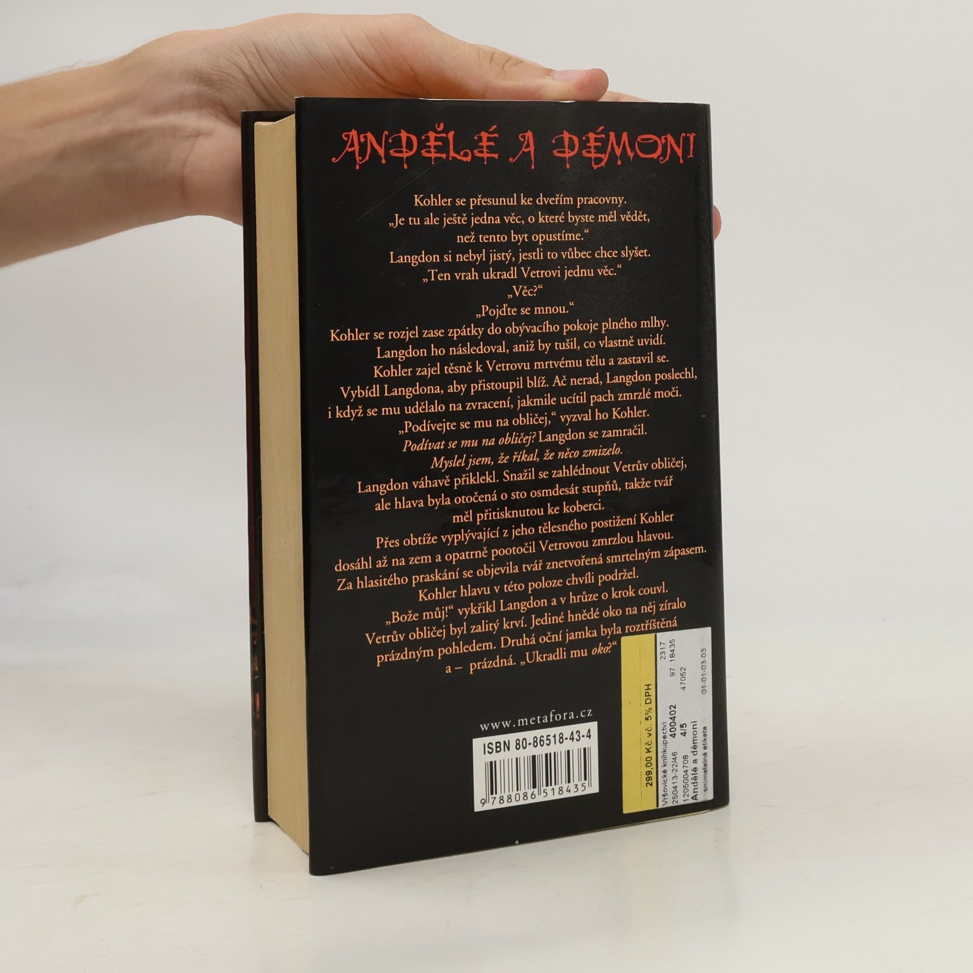 Dan Brown Andělé a démoni