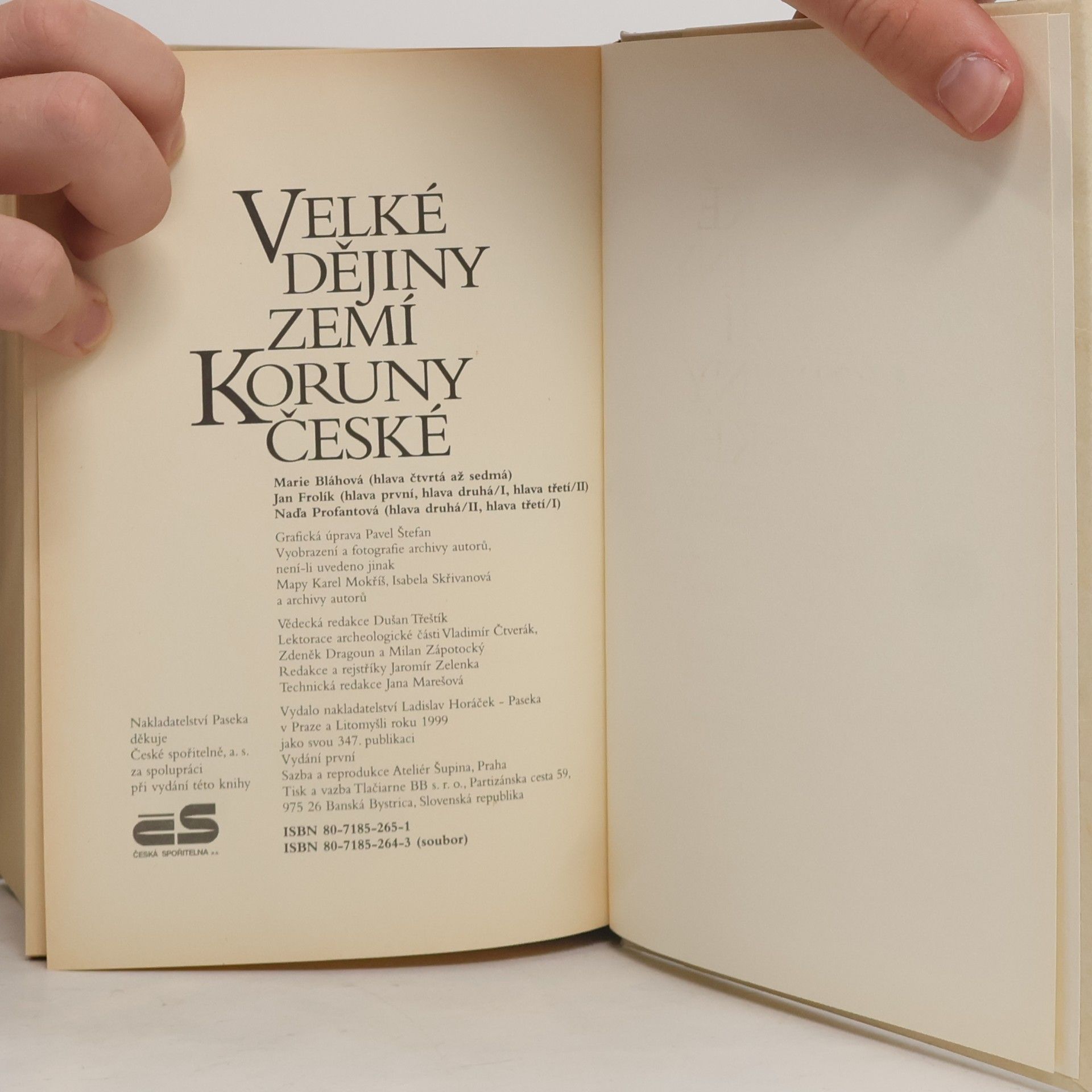 Marie Bláhová Velké dějiny zemí Koruny české I. Do roku 1197
