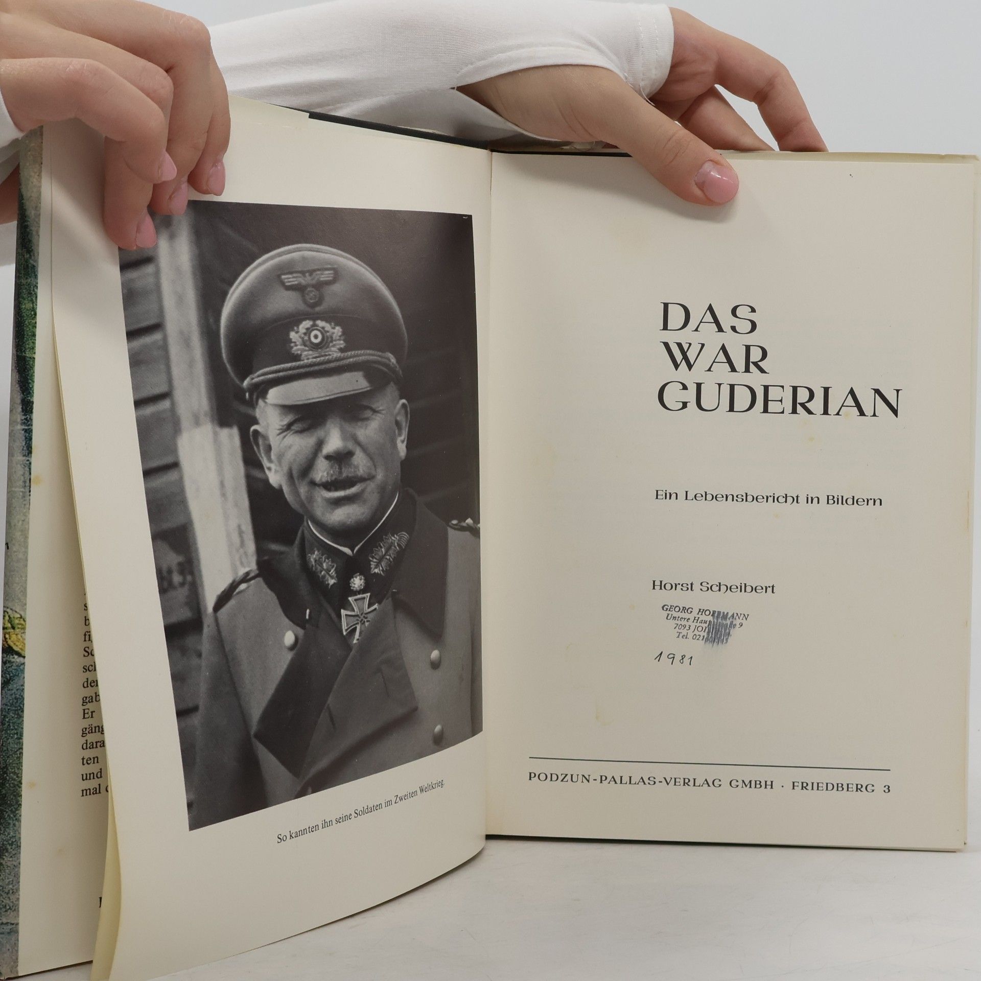 Horst Scheibert Das war Guderian