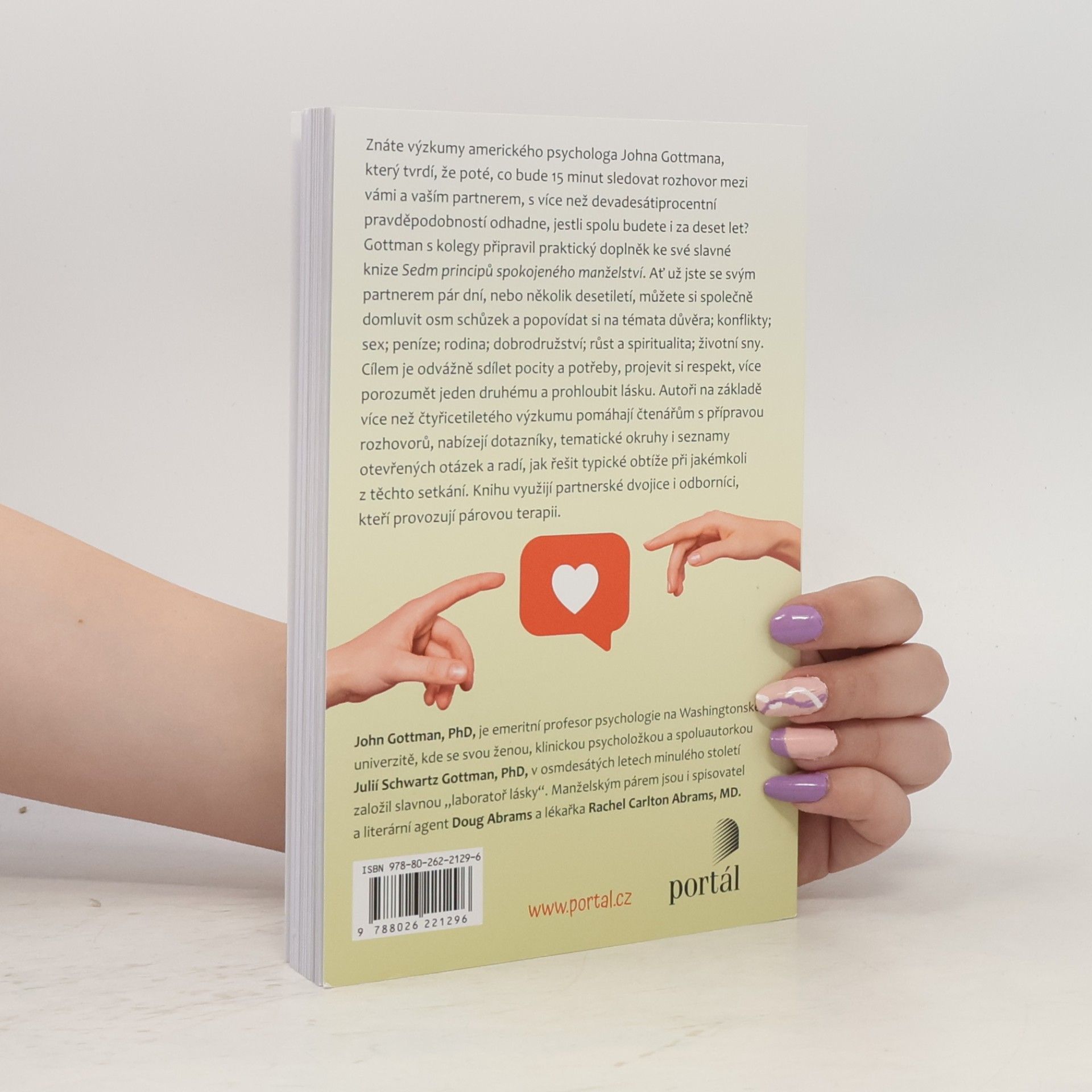 John Mordechai Gottman Rande na osm způsobů. Jak prohloubit vaše partnerství