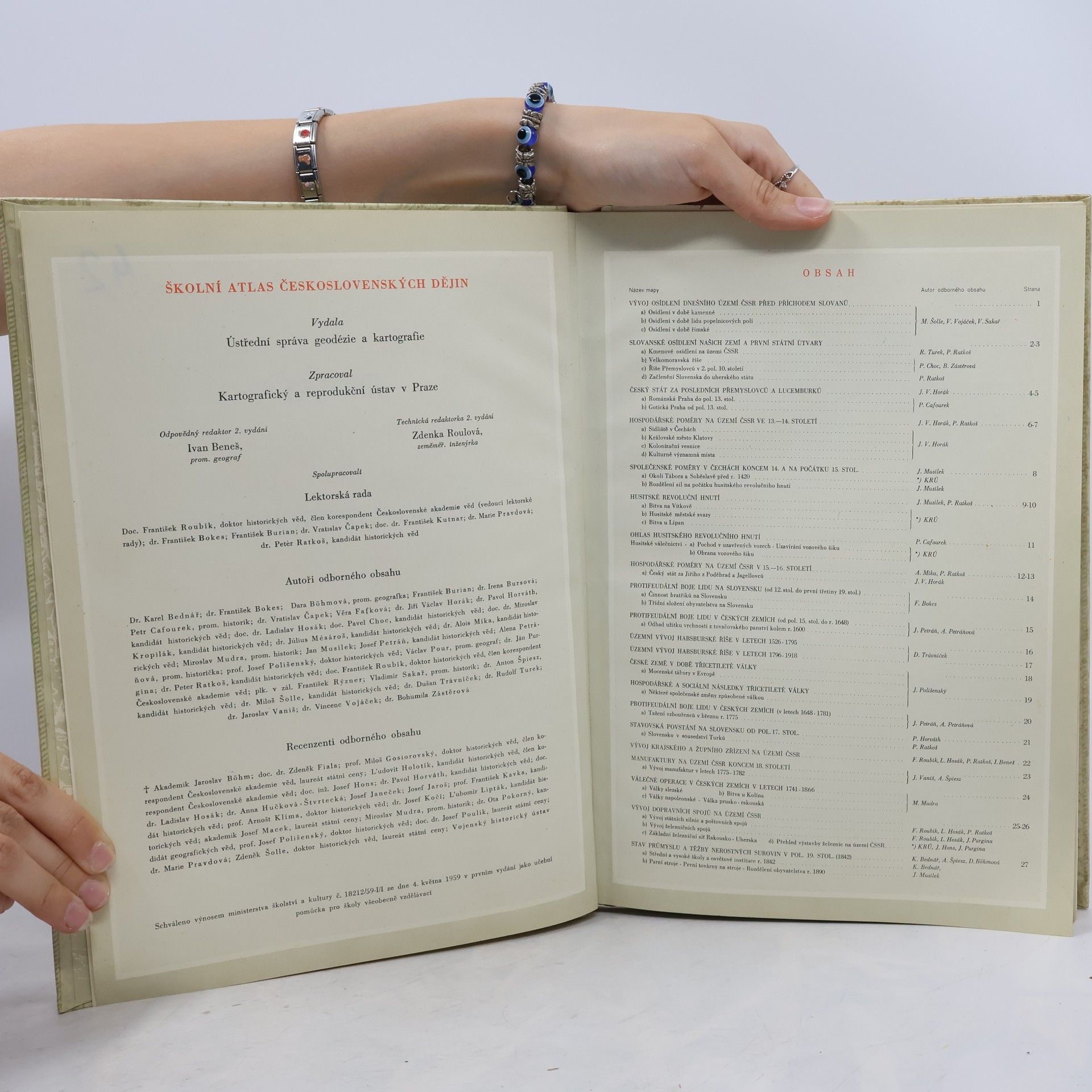 Kolektiv autorů Školní atlas československých dějin