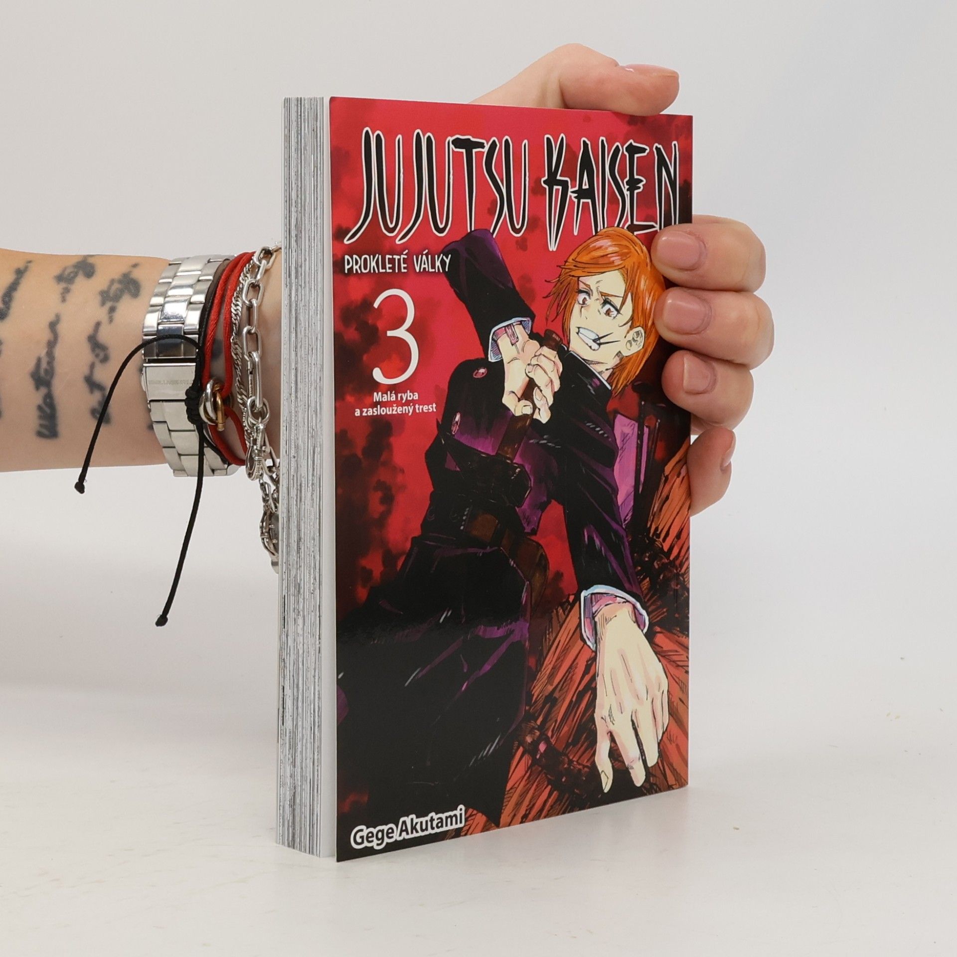 Gege Akutami Jujutsu kaisen : prokleté války 3. Malá ryba a zasloužený trest