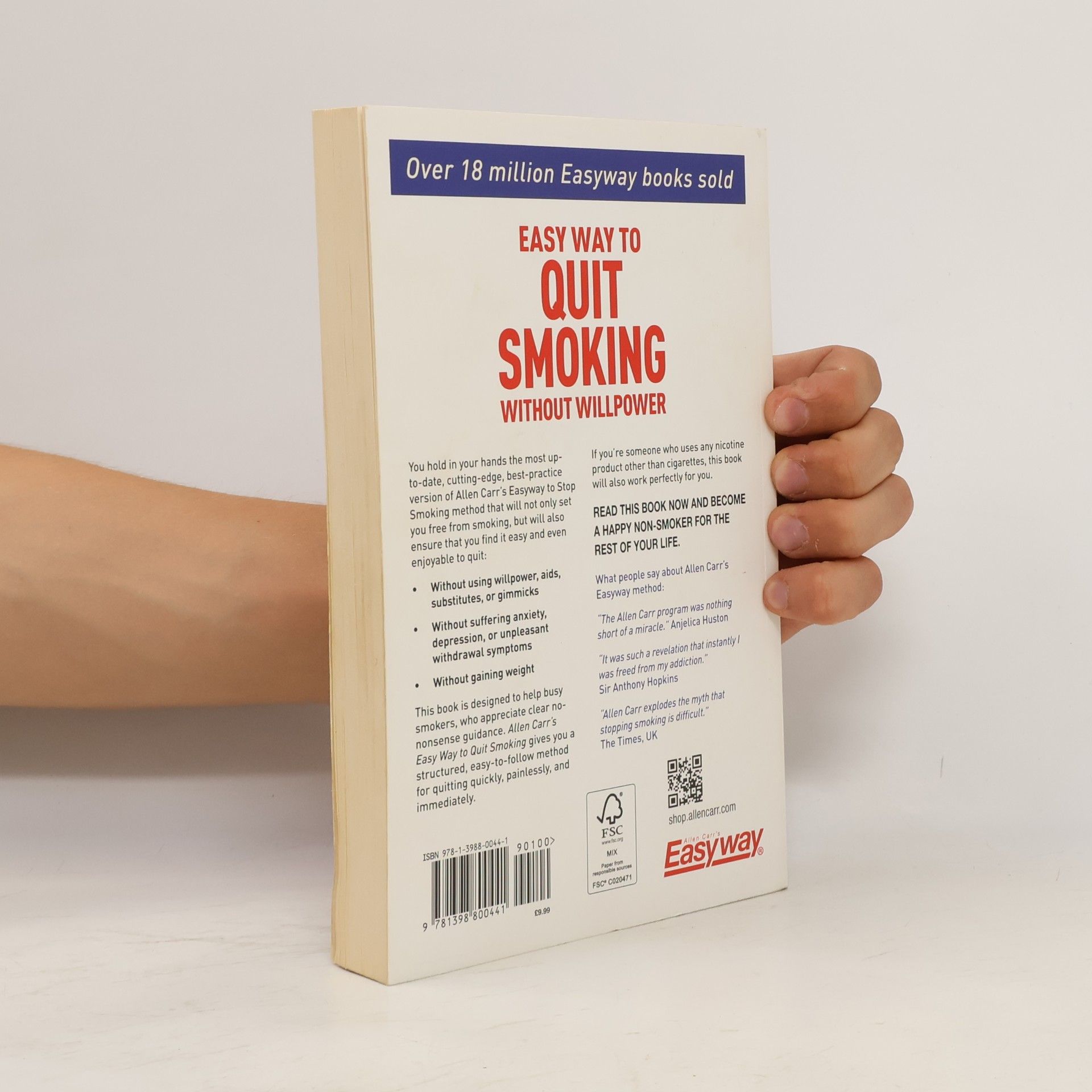 Allen Carr Allen Carr's Easy Way to Quit Smoking Without Willpower - Includes Quit Vaping