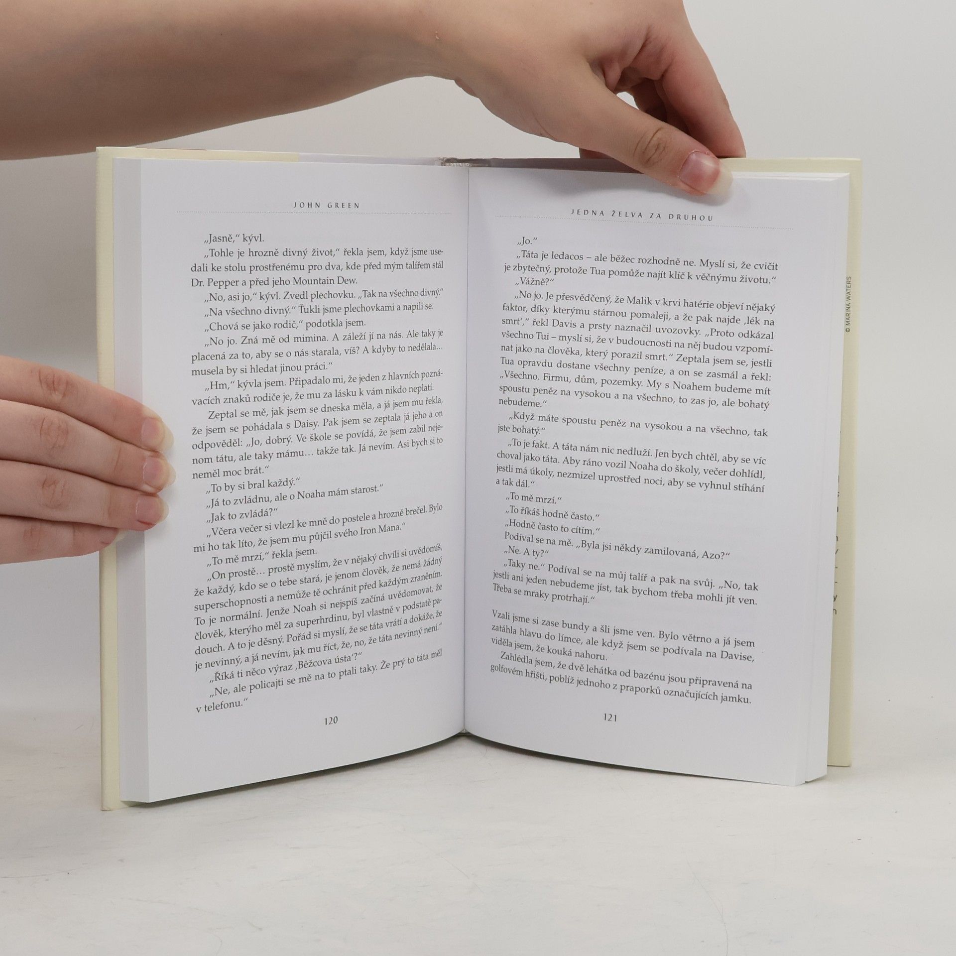 John Green Jedna želva za druhou