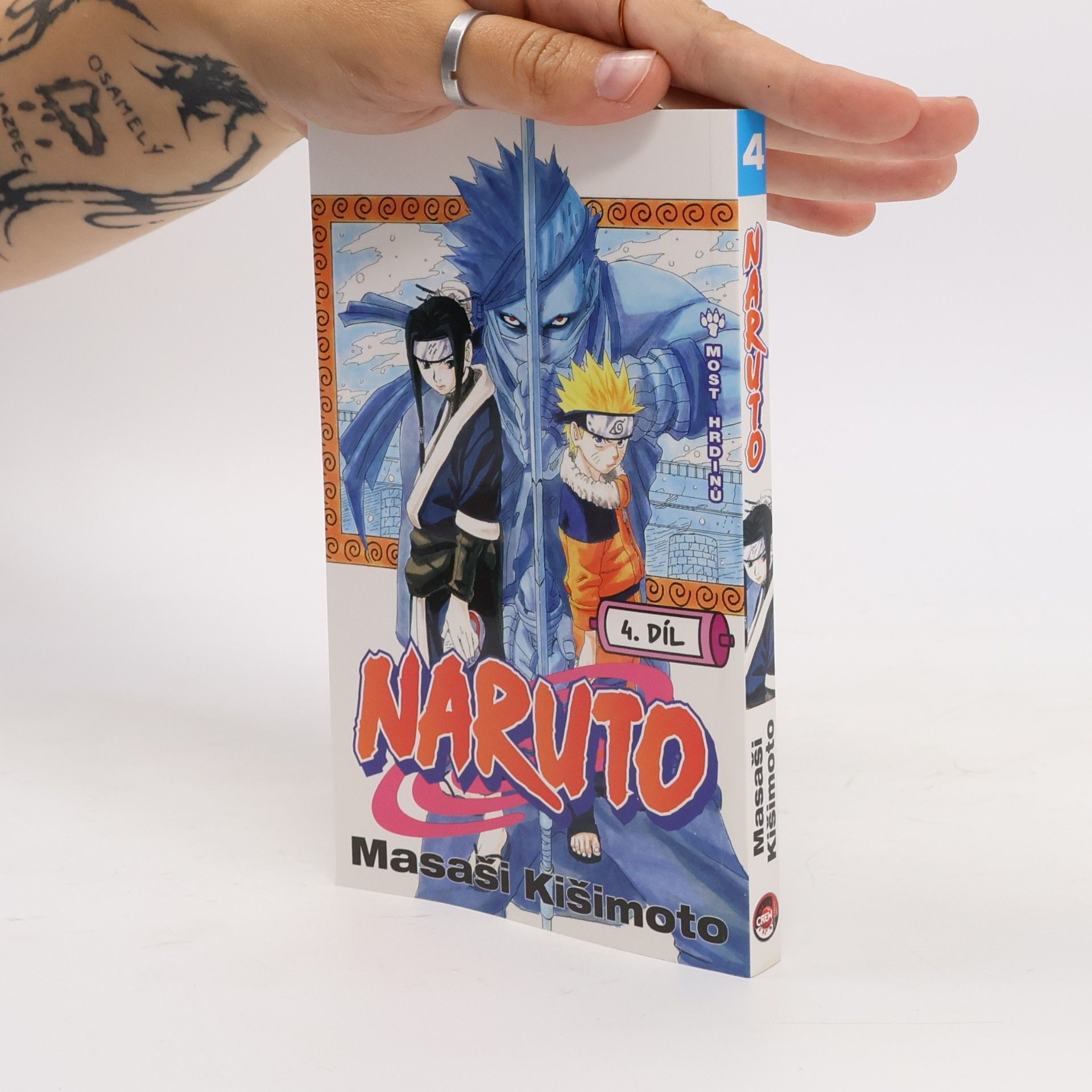 Masashi Kishimoto Naruto 4. díl. Most hrdinů