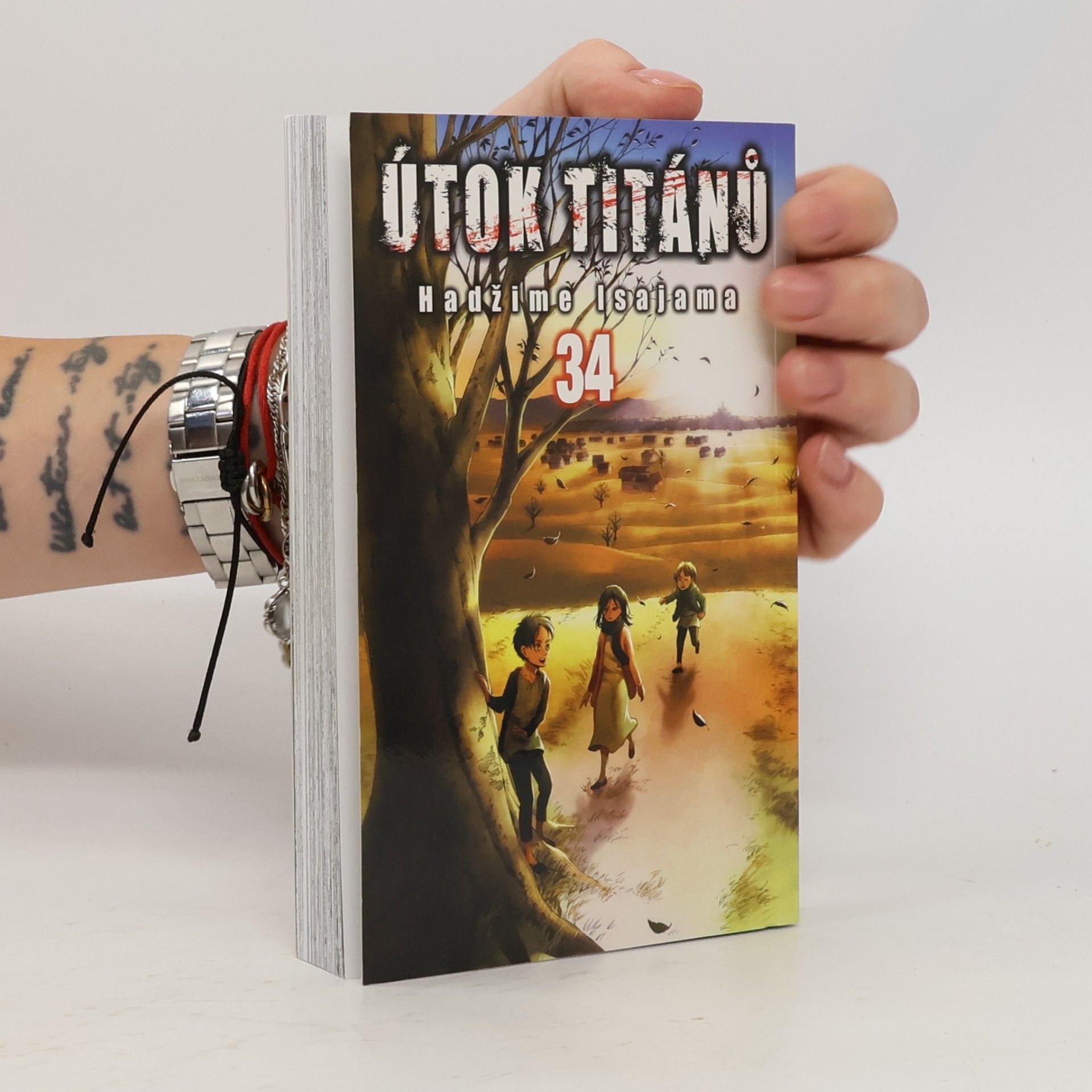 Hajime Isayama Útok titánů. 34
