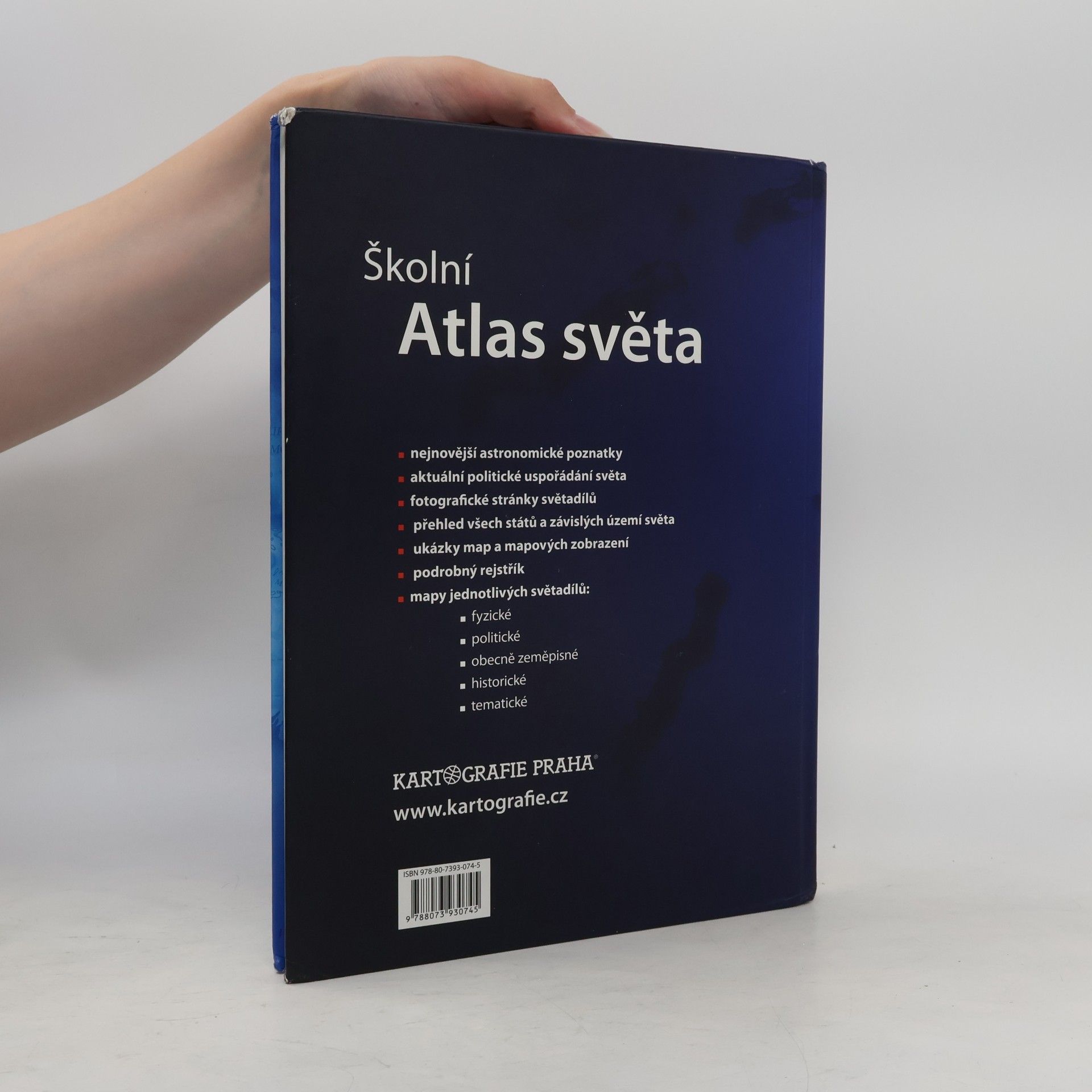 Collectif d'auteurs Školní atlas světa