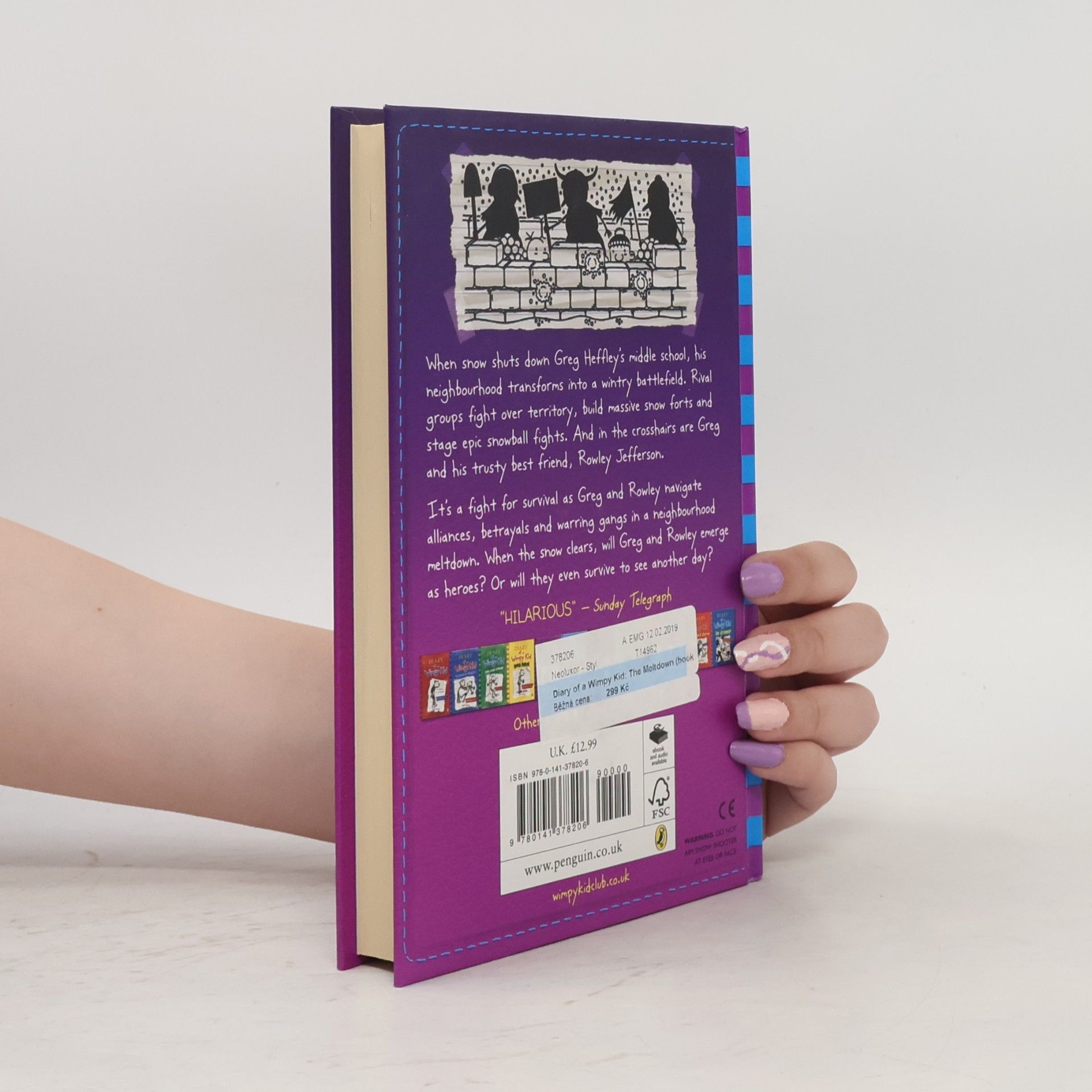 Jeff Kinney Diary of a Wimpy Kid. The meltdown