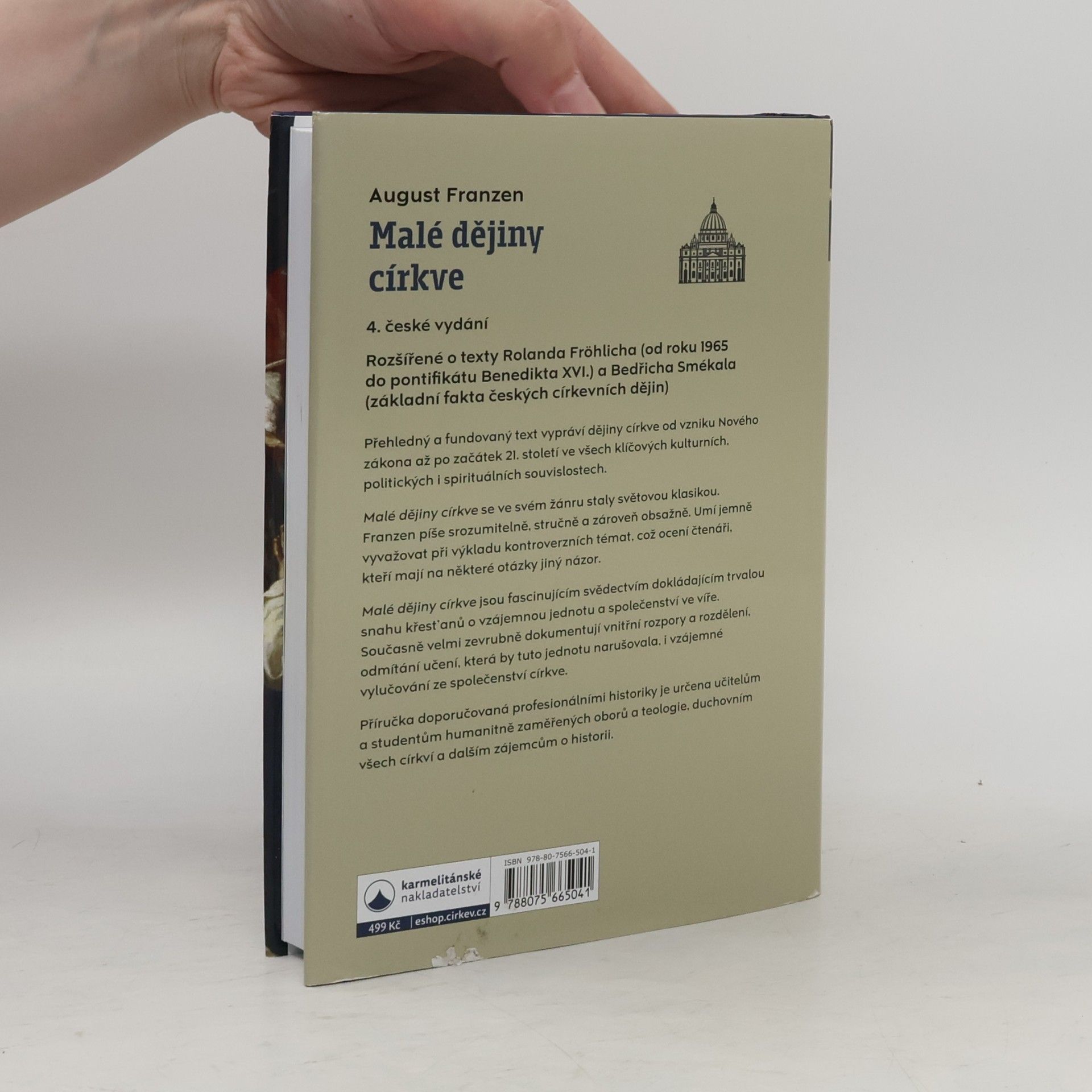August Franzen Malé církevní dějiny