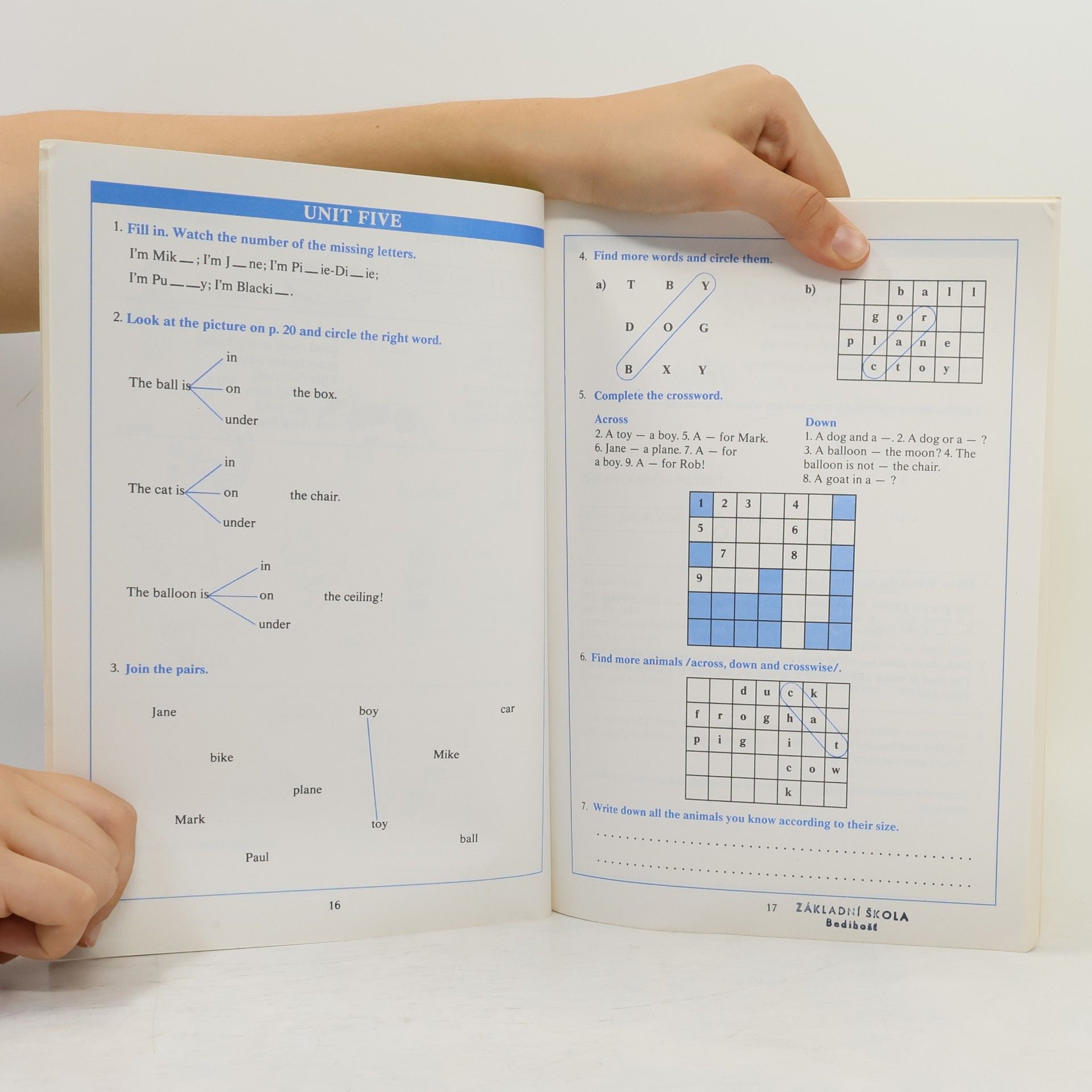Věra Urbanová Workbook. Pracovní kniha k učebnici Come and play