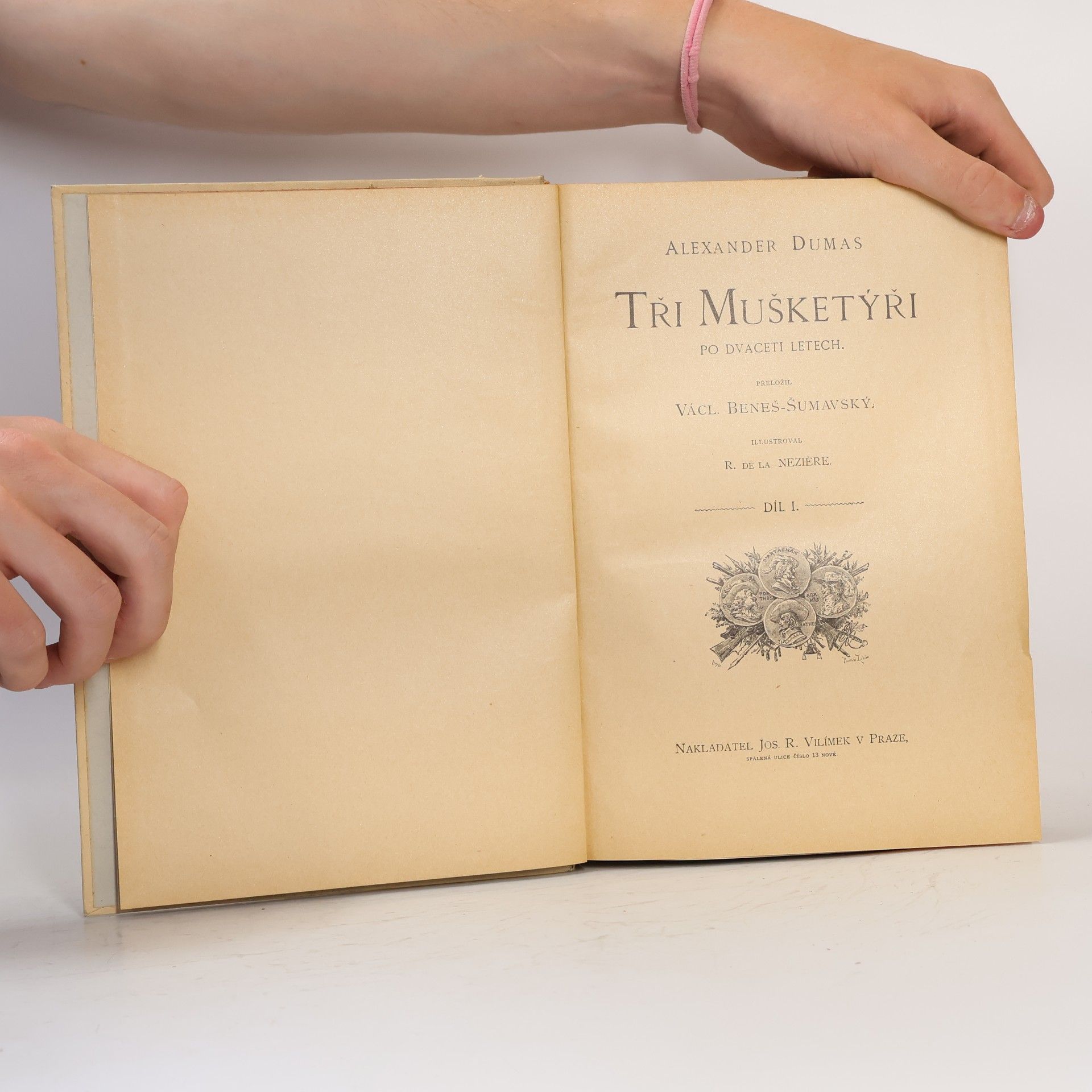 Alexandre Dumas Tři mušketýři po dvaceti letech Díl I.