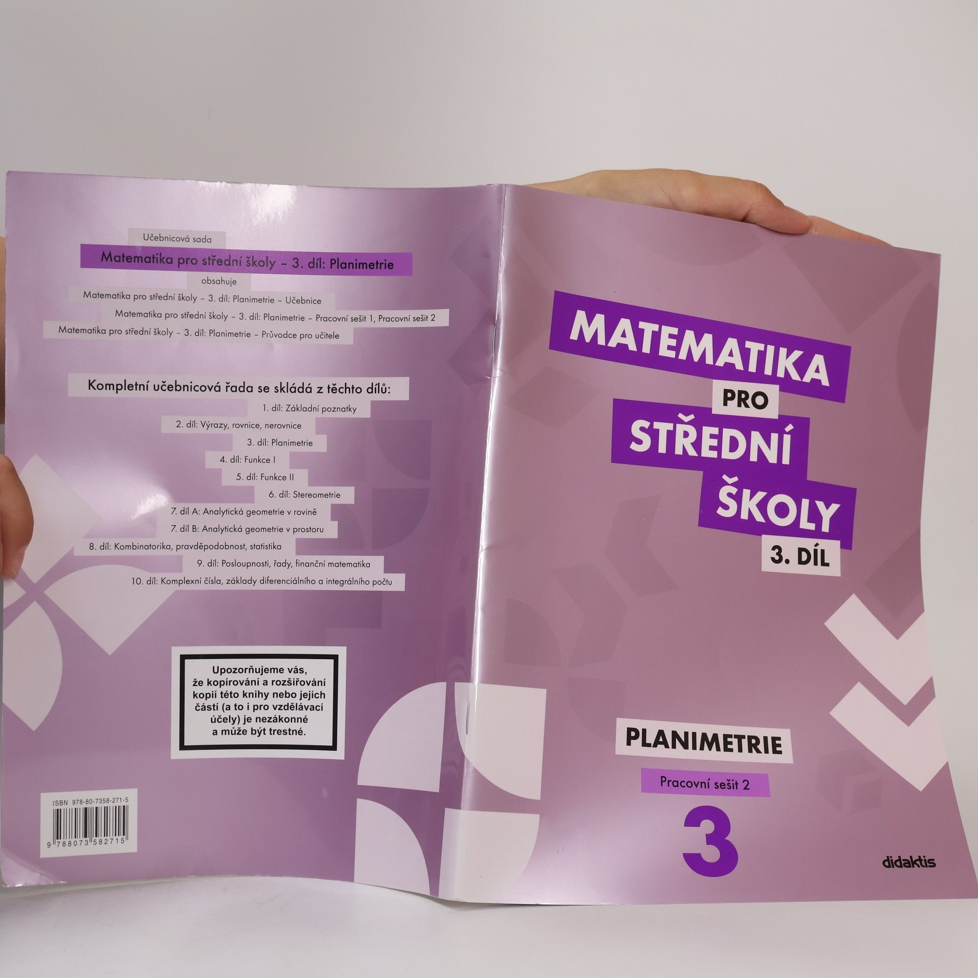 Dana Gazárková Matematika pro střední školy 3. Planimetrie. Pracovní sešit 2