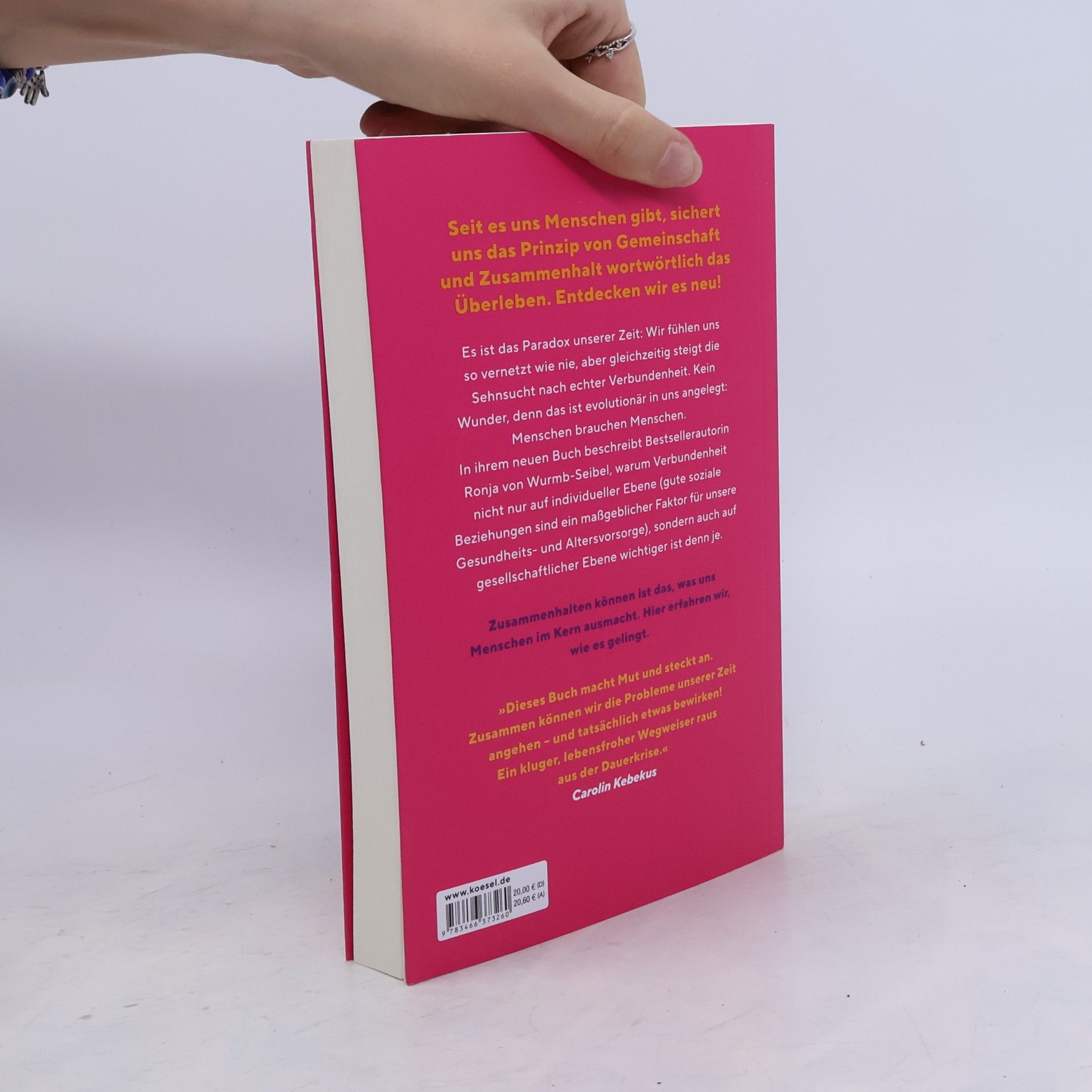 Ronja von Wurmb-Seibel Zusammen. Warum wir für ein gutes Leben Verbündete brauchen – und wie wir sie finden Das neue Buch der Bestseller-Autorin -