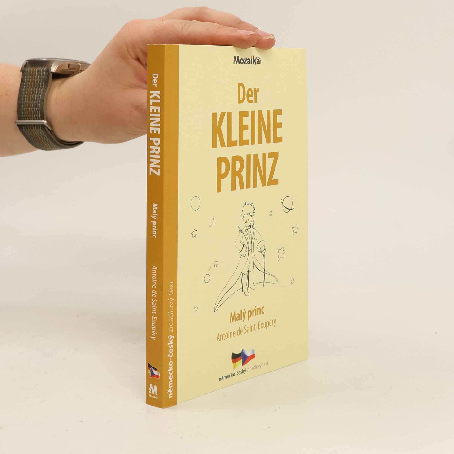 Antoine de Saint-Exupéry Der kleine Prinz. Malý princ