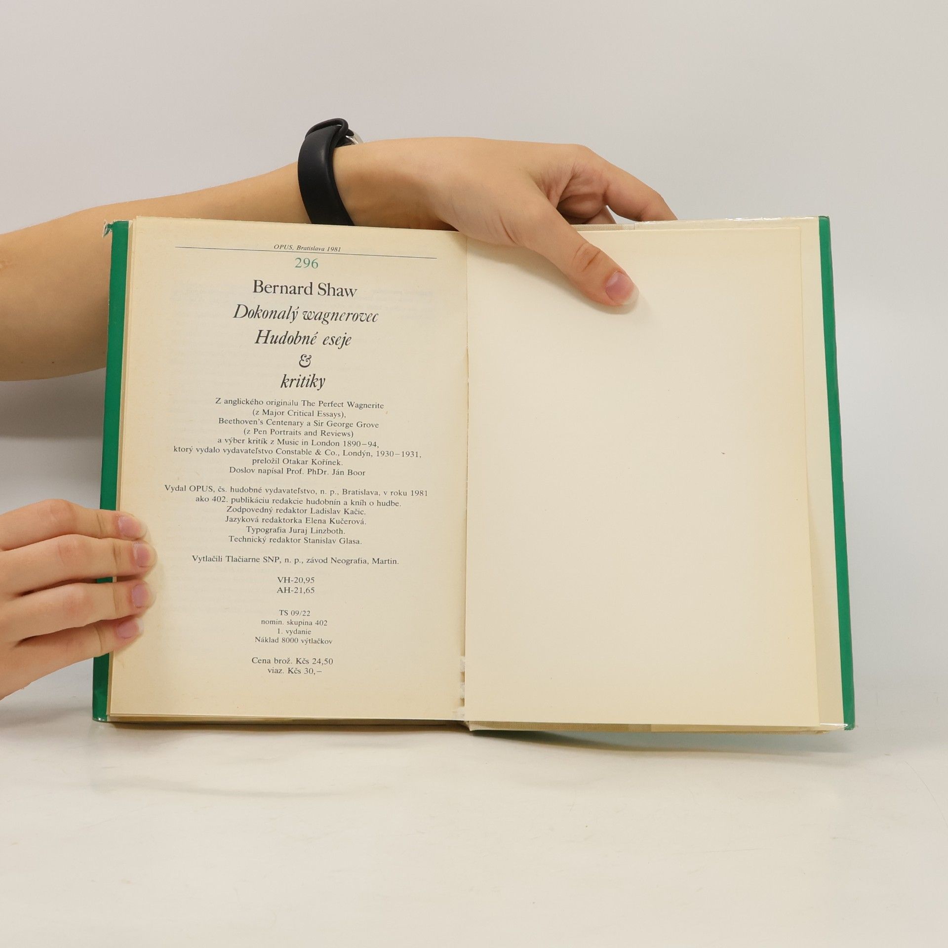 George Bernard Shaw Dokonalý wagnerovec : hudobné eseje a kritiky