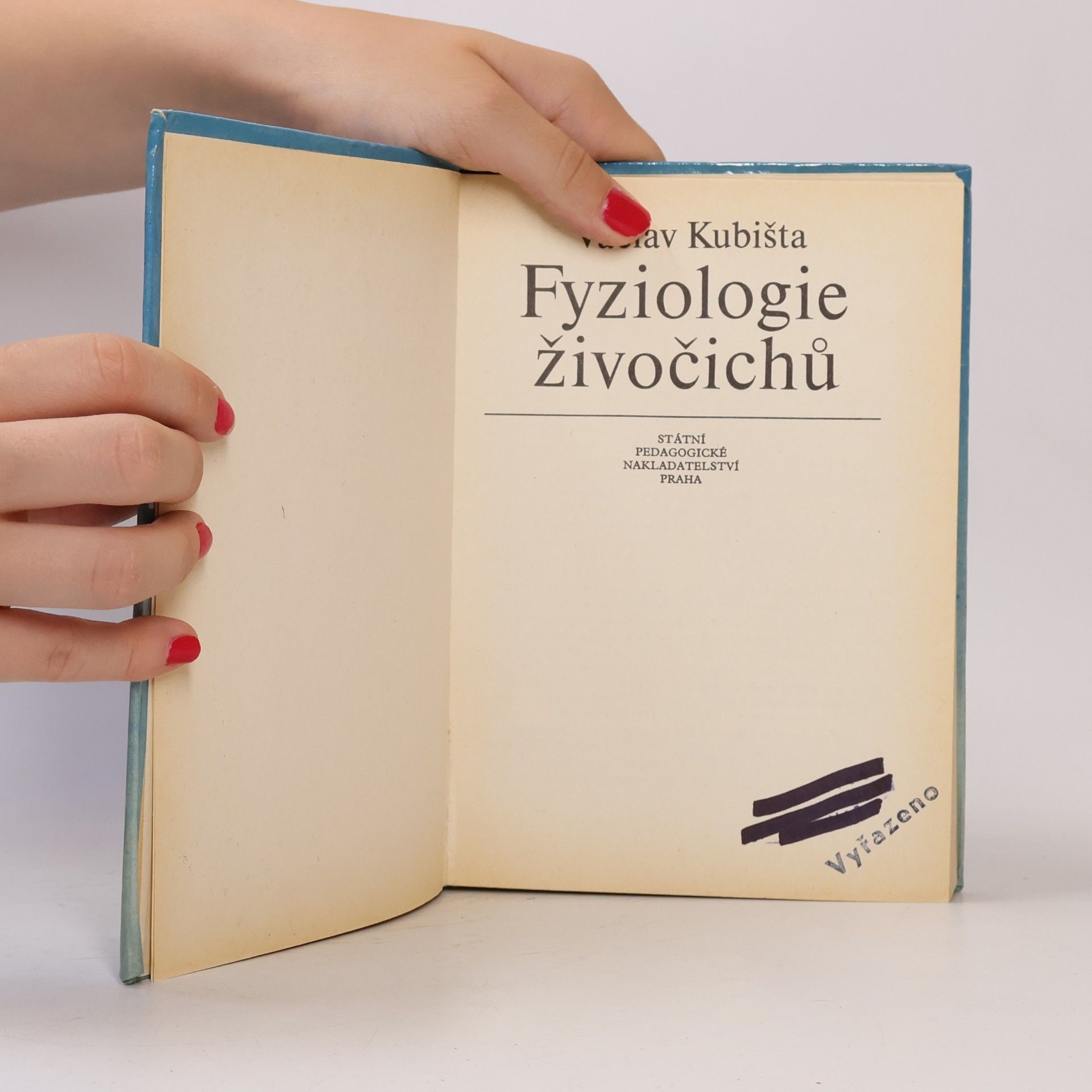 Václav Kubišta Fyziologie živočichů