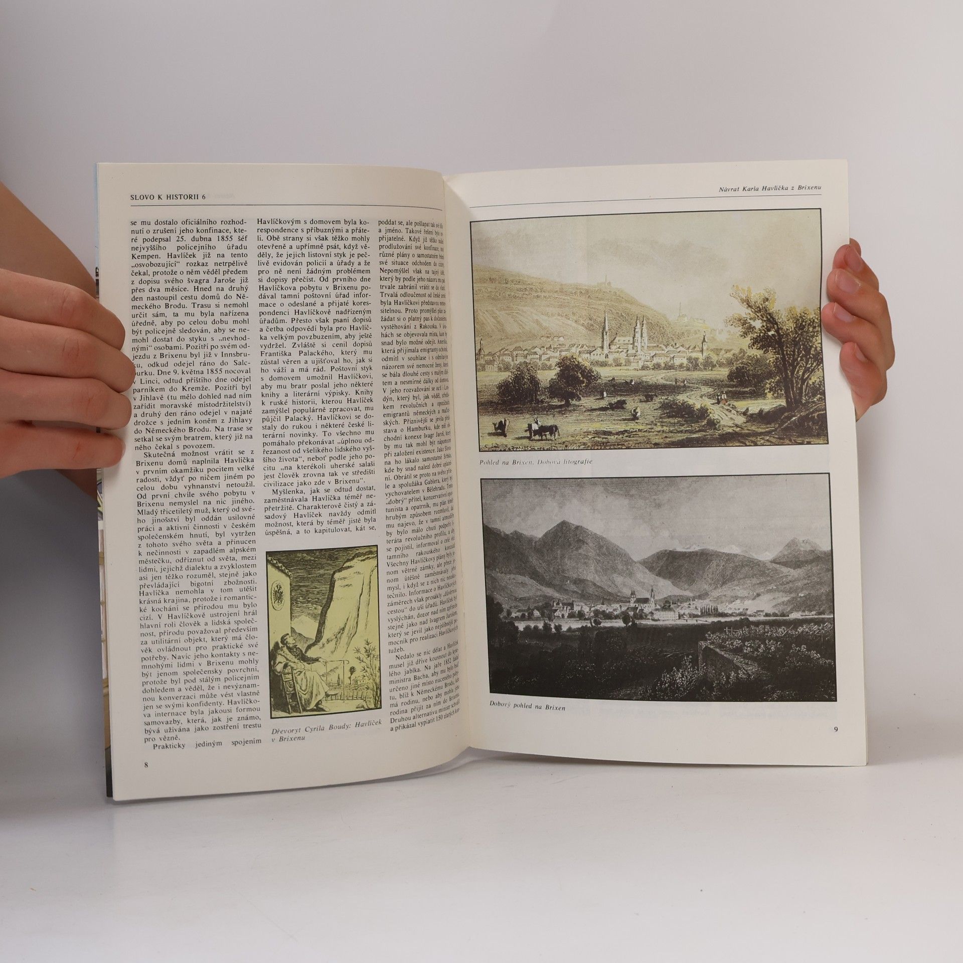 Josef Kočí Návrat Karla Havlíčka z Brixenu. Slovo k historii. Ročník 1986, číslo 6