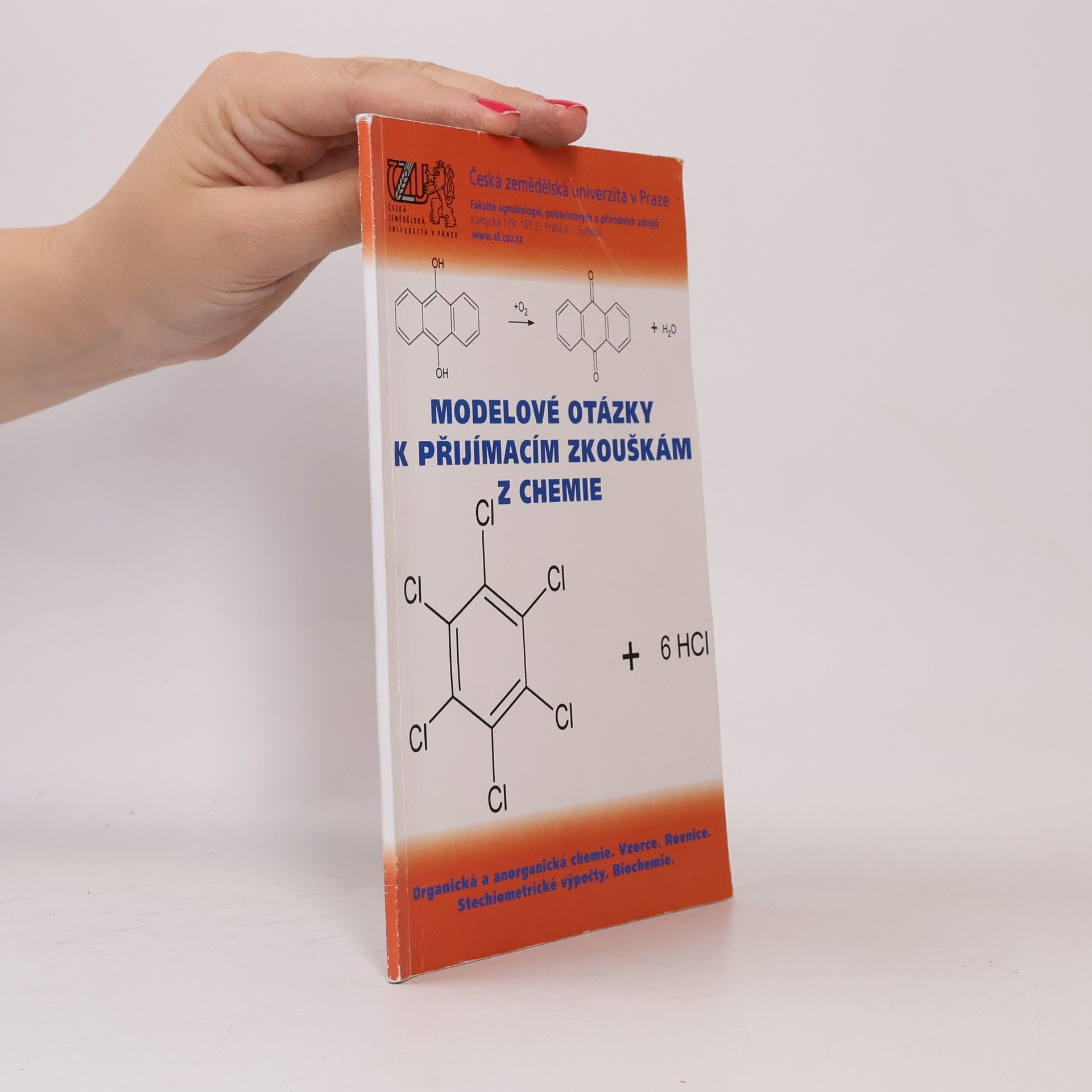 Collectif d'auteurs Modelové otázky k přijímacím zkouškám z chemie
