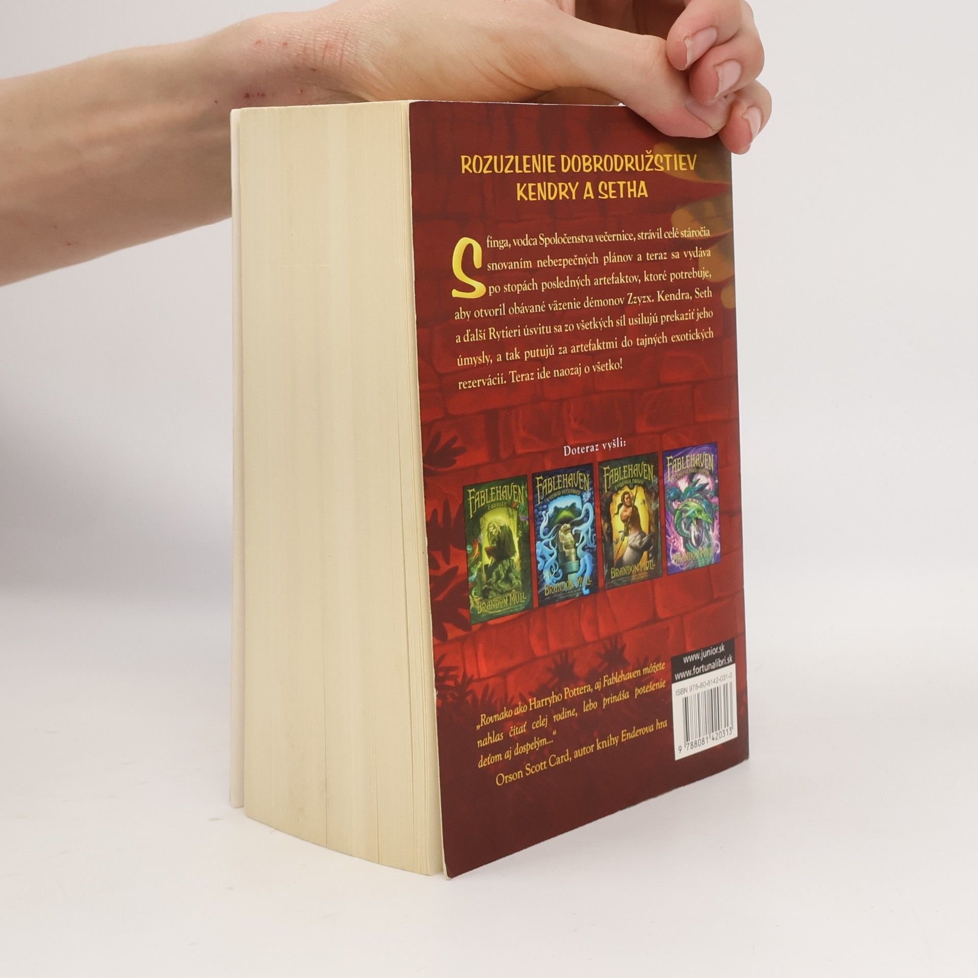 Brandon Mull Fablehaven Kľúče od väzenia démonov