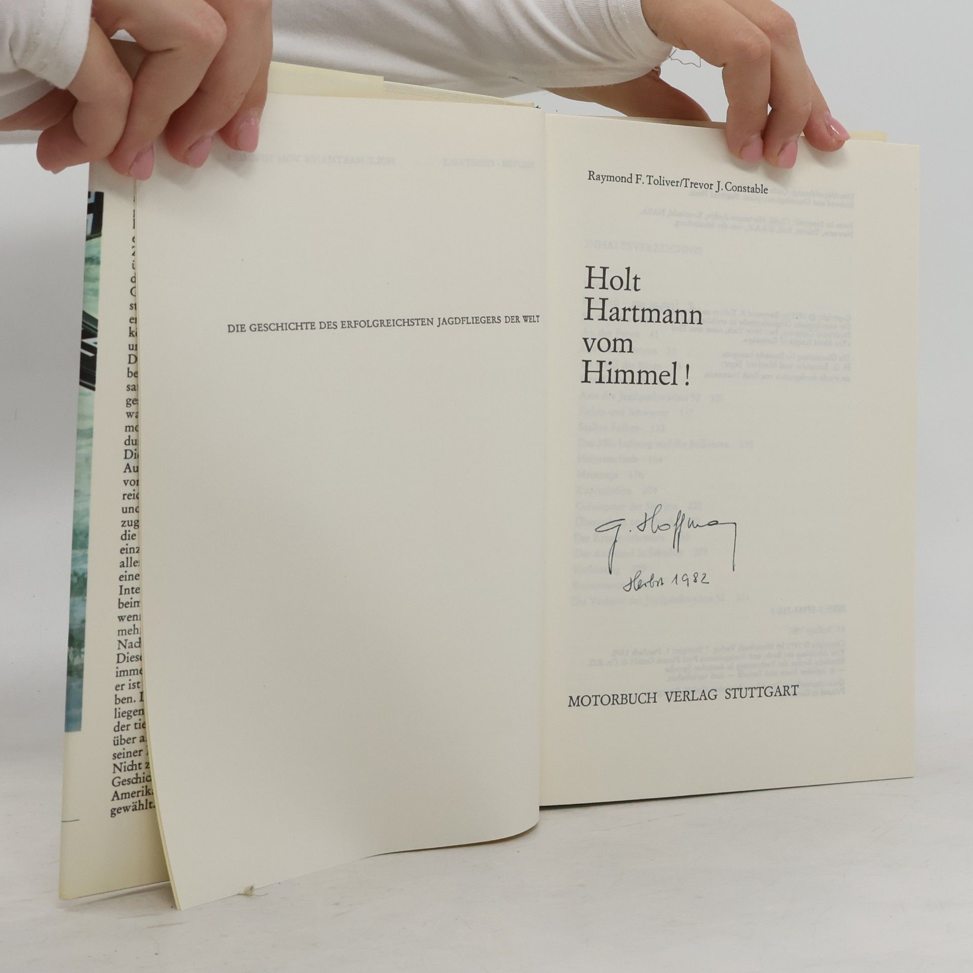 Raymond F. Toliver Holt Hartmann vom Himmel!