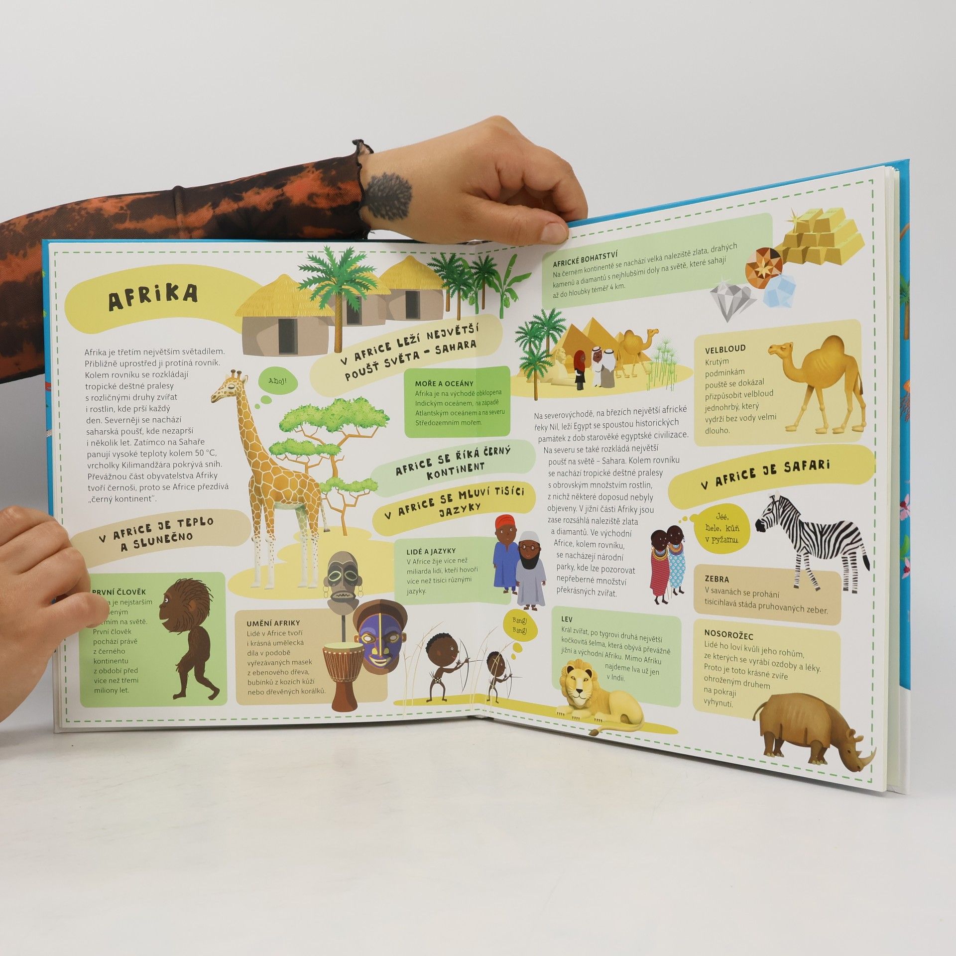 Iva Šišperová Atlas světa pro děti
