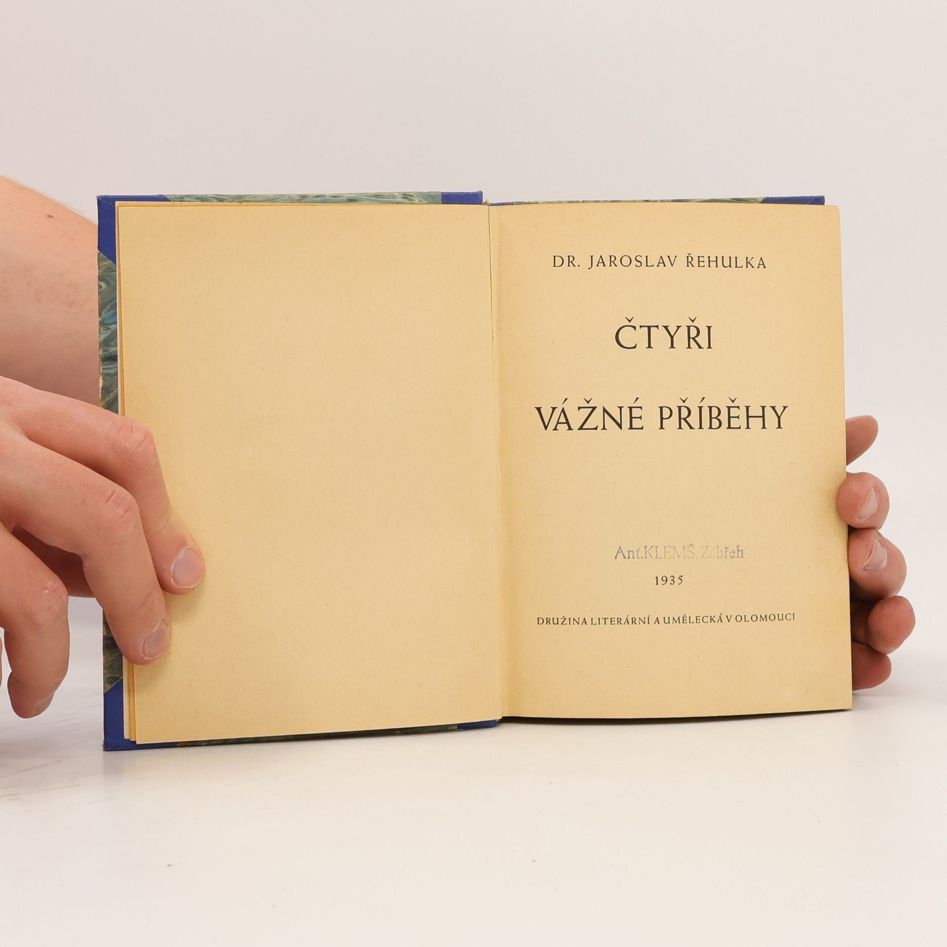 Jaroslav Řehulka Čtyři vážné příběhy