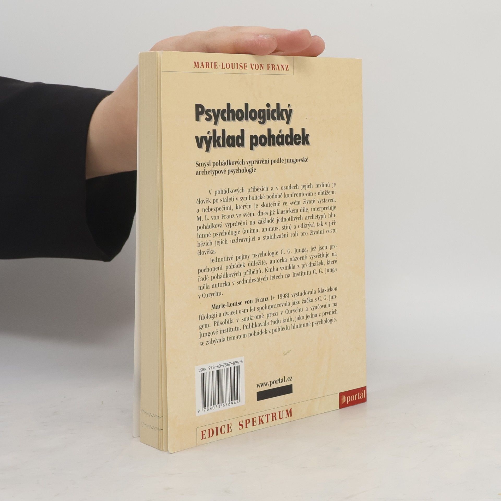 Marie-Louise von Franz Psychologický výklad pohádek