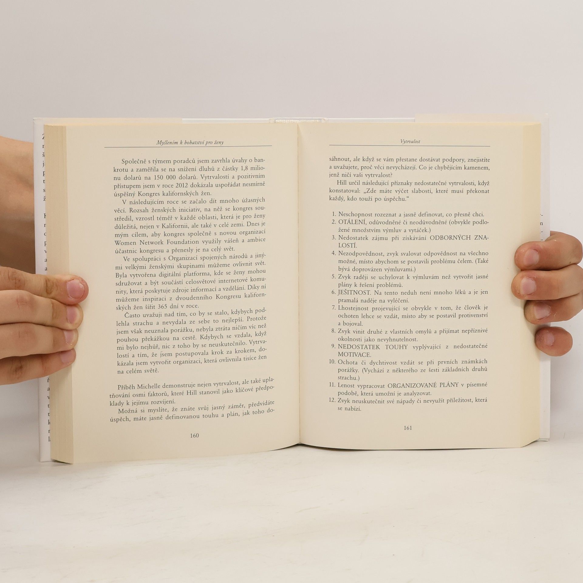 Sharon L. Lechter Myšlením k bohatství pro ženy